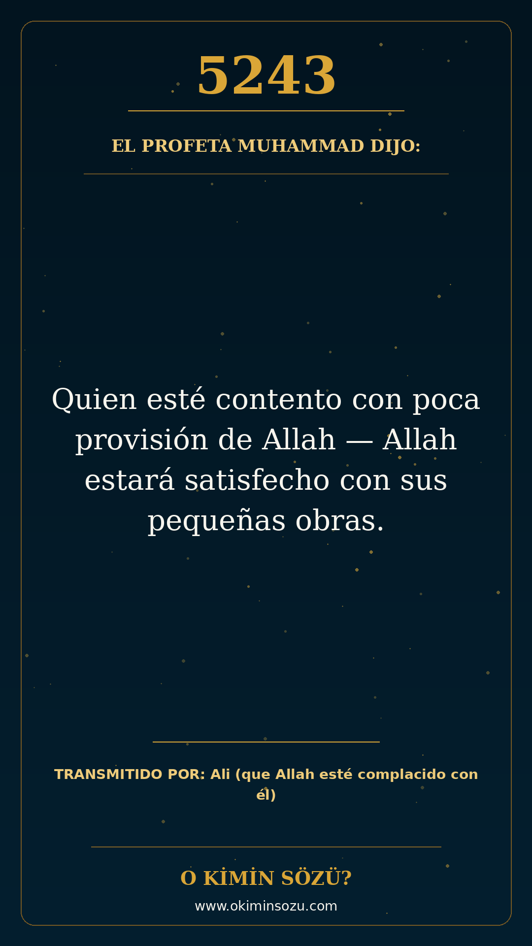 hadis 5243 es
