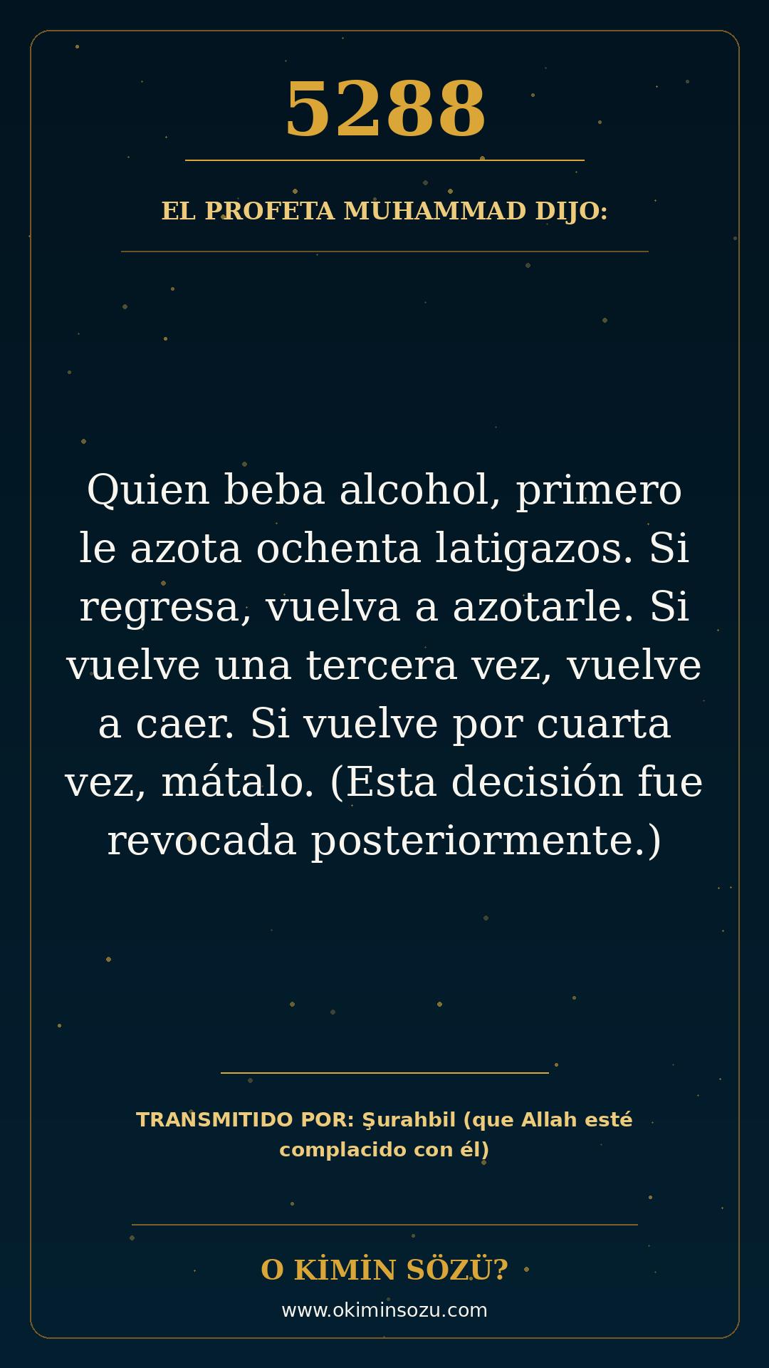 hadis 5288 es