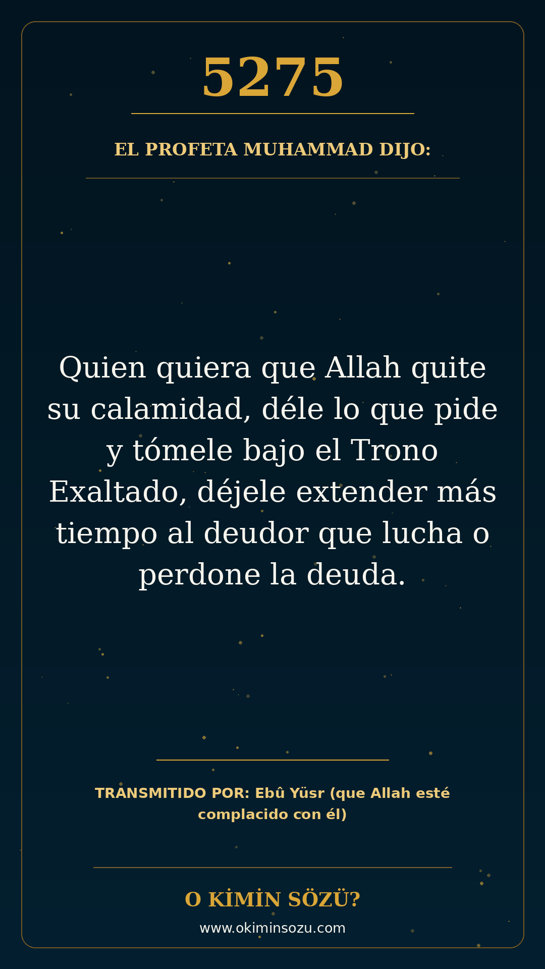 hadis 5275 es