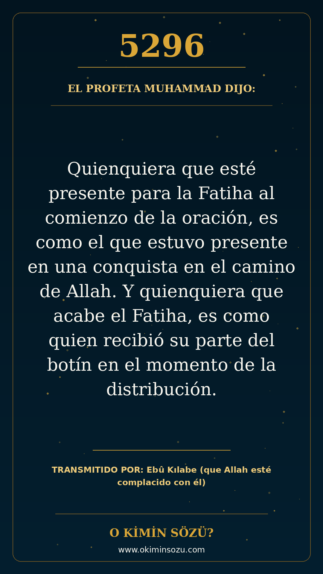 hadis 5296 es