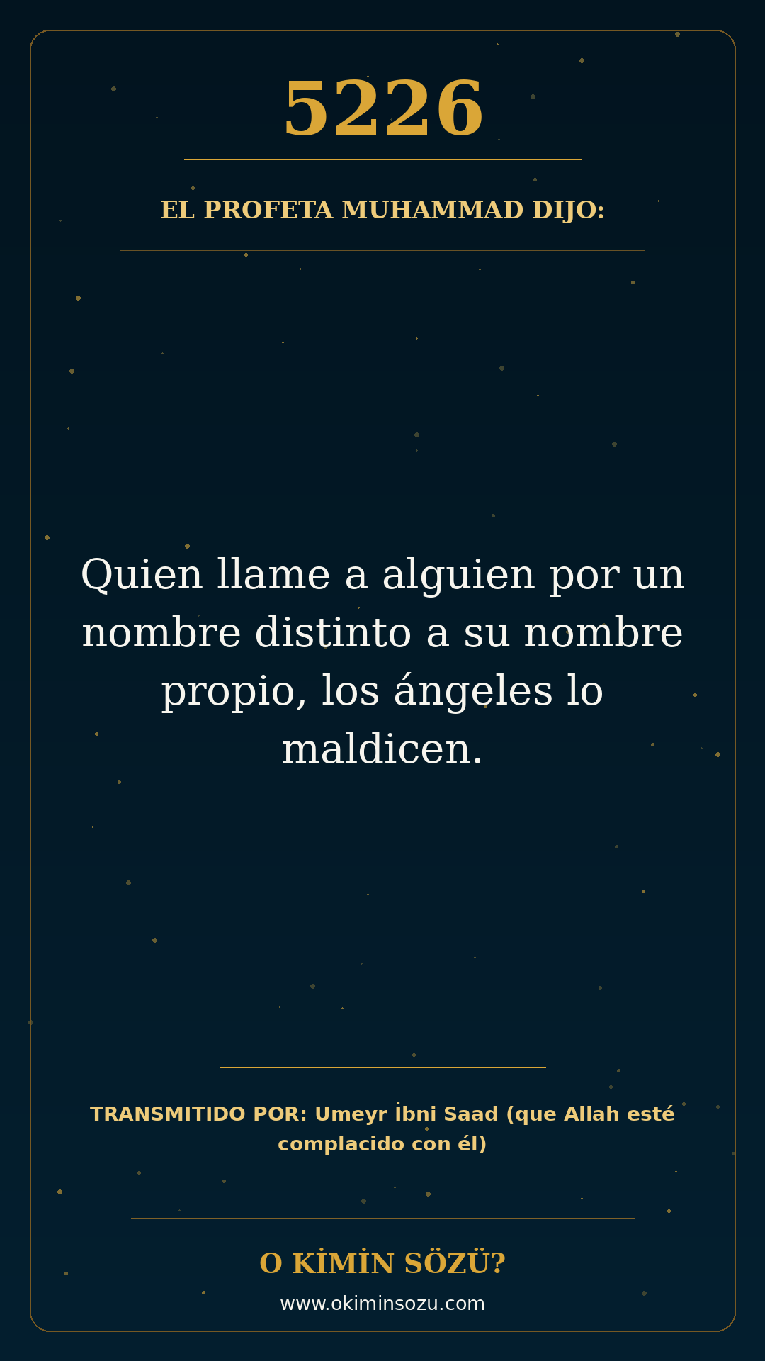 hadis 5226 es