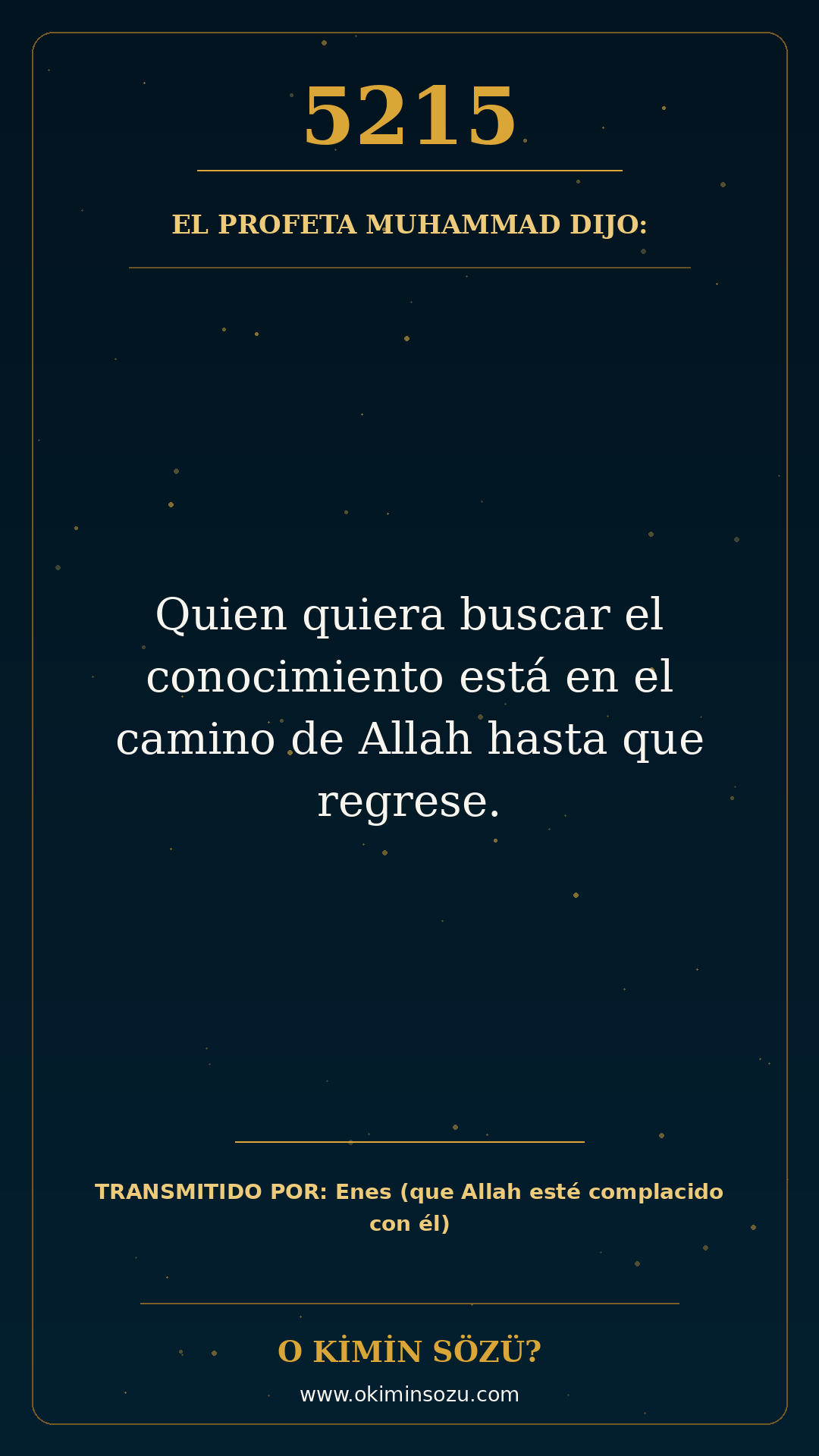 hadis 5215 es