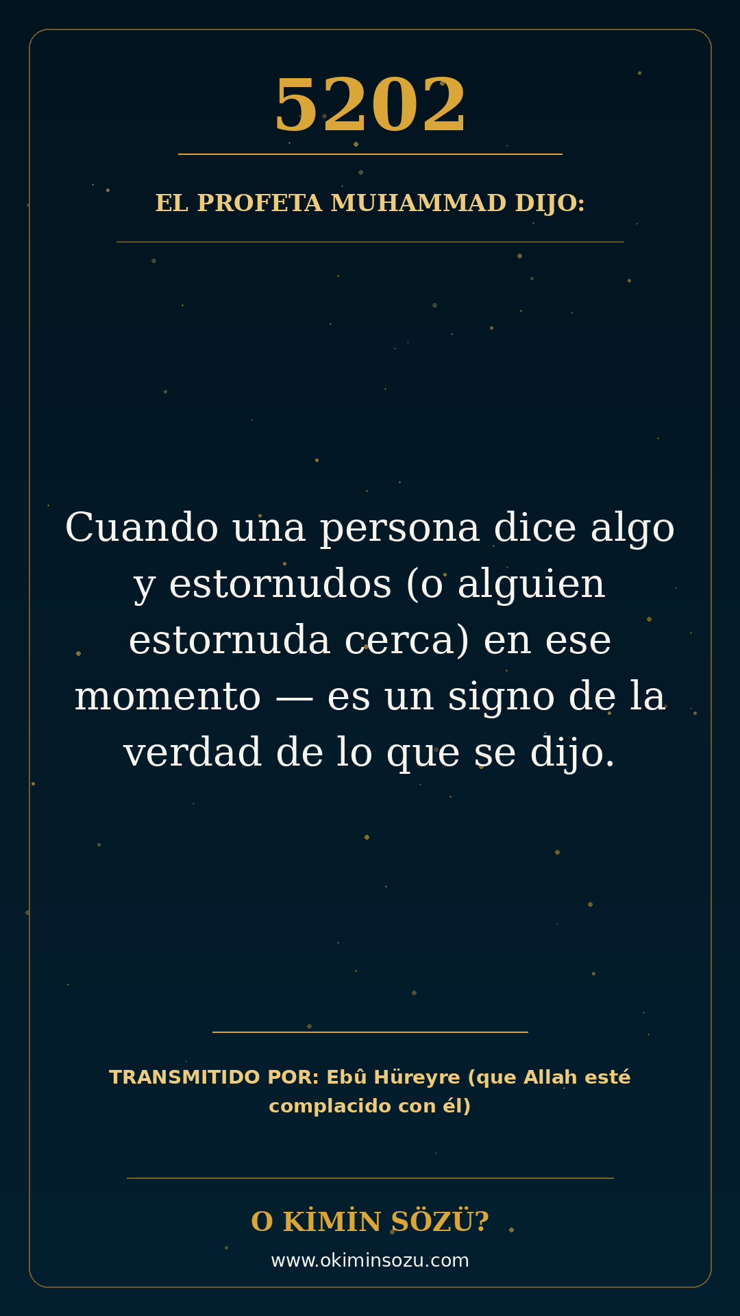 hadis 5202 es