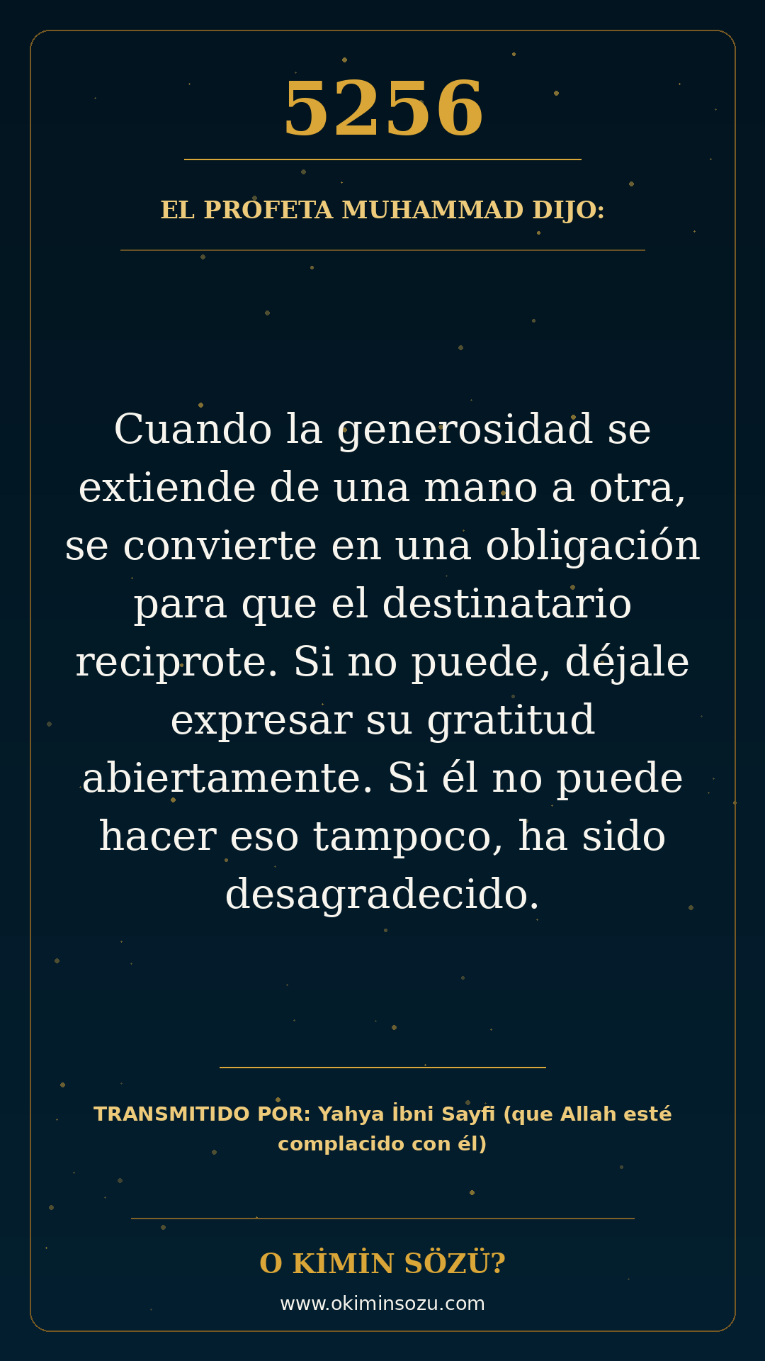 hadis 5256 es