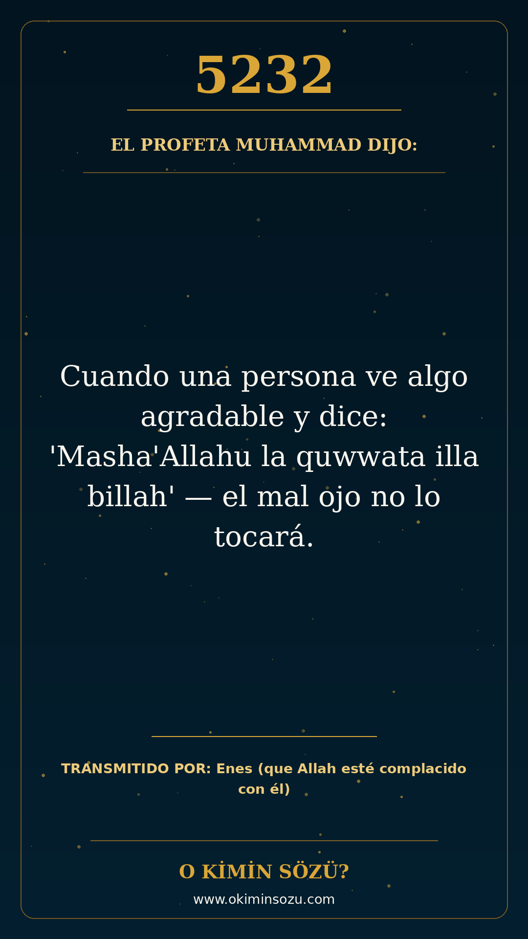 hadis 5232 es