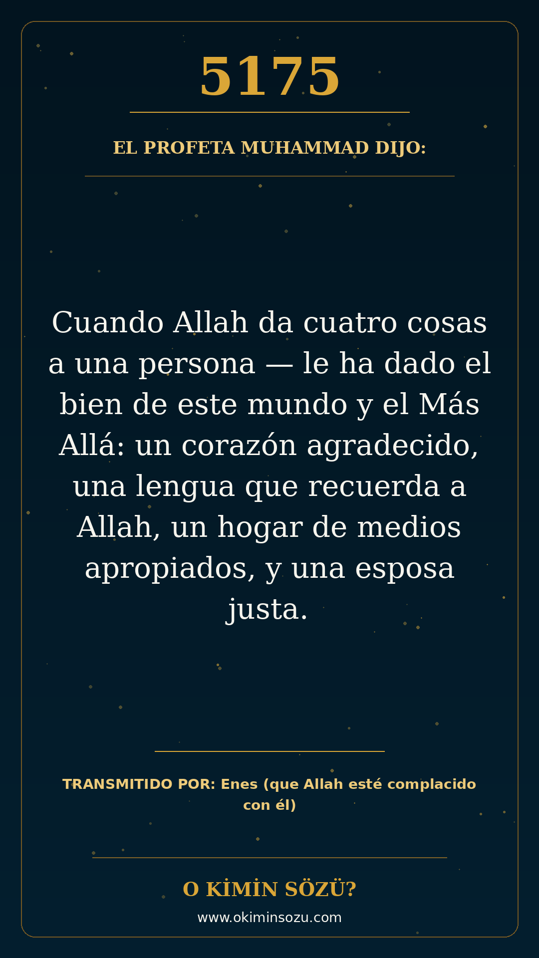 hadis 5175 es