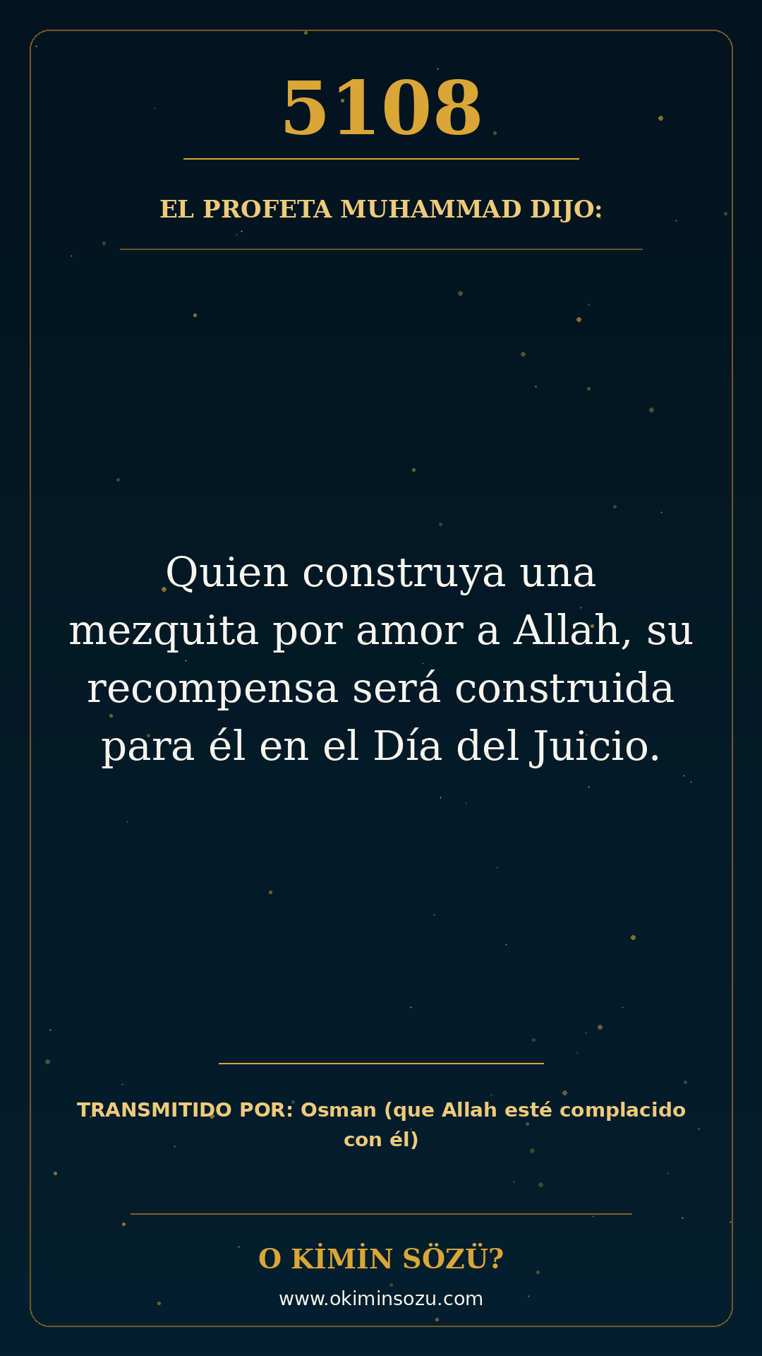 hadis 5108 es