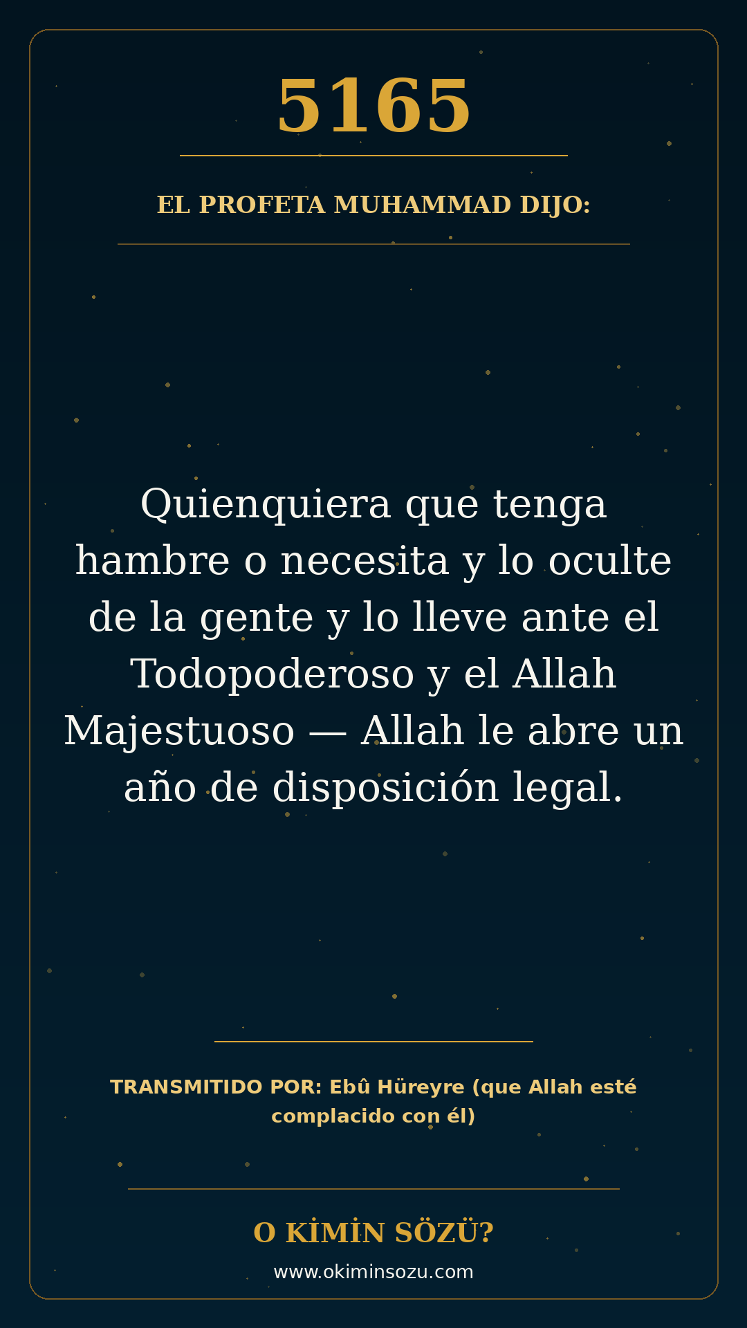 hadis 5165 es