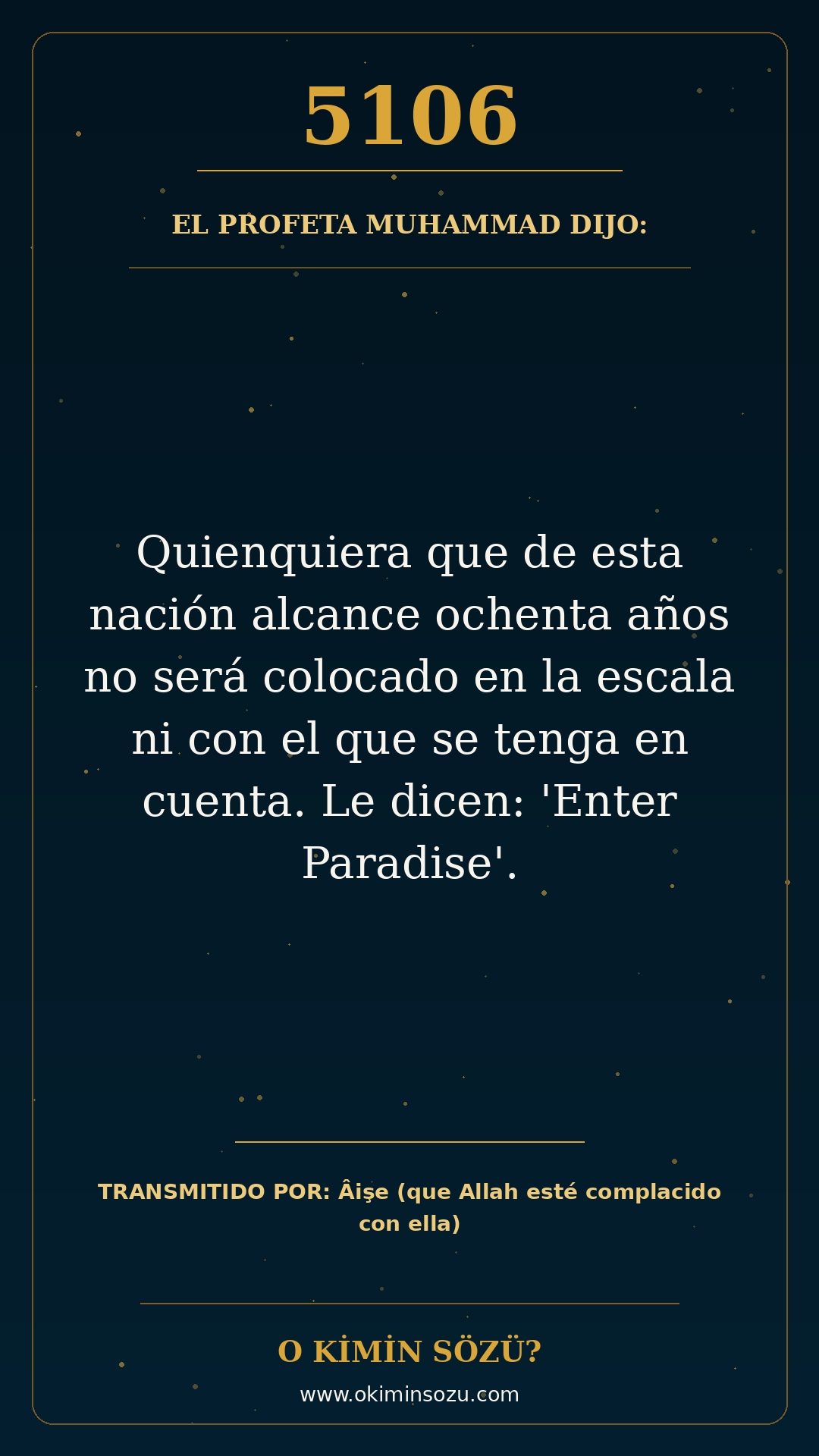 hadis 5106 es
