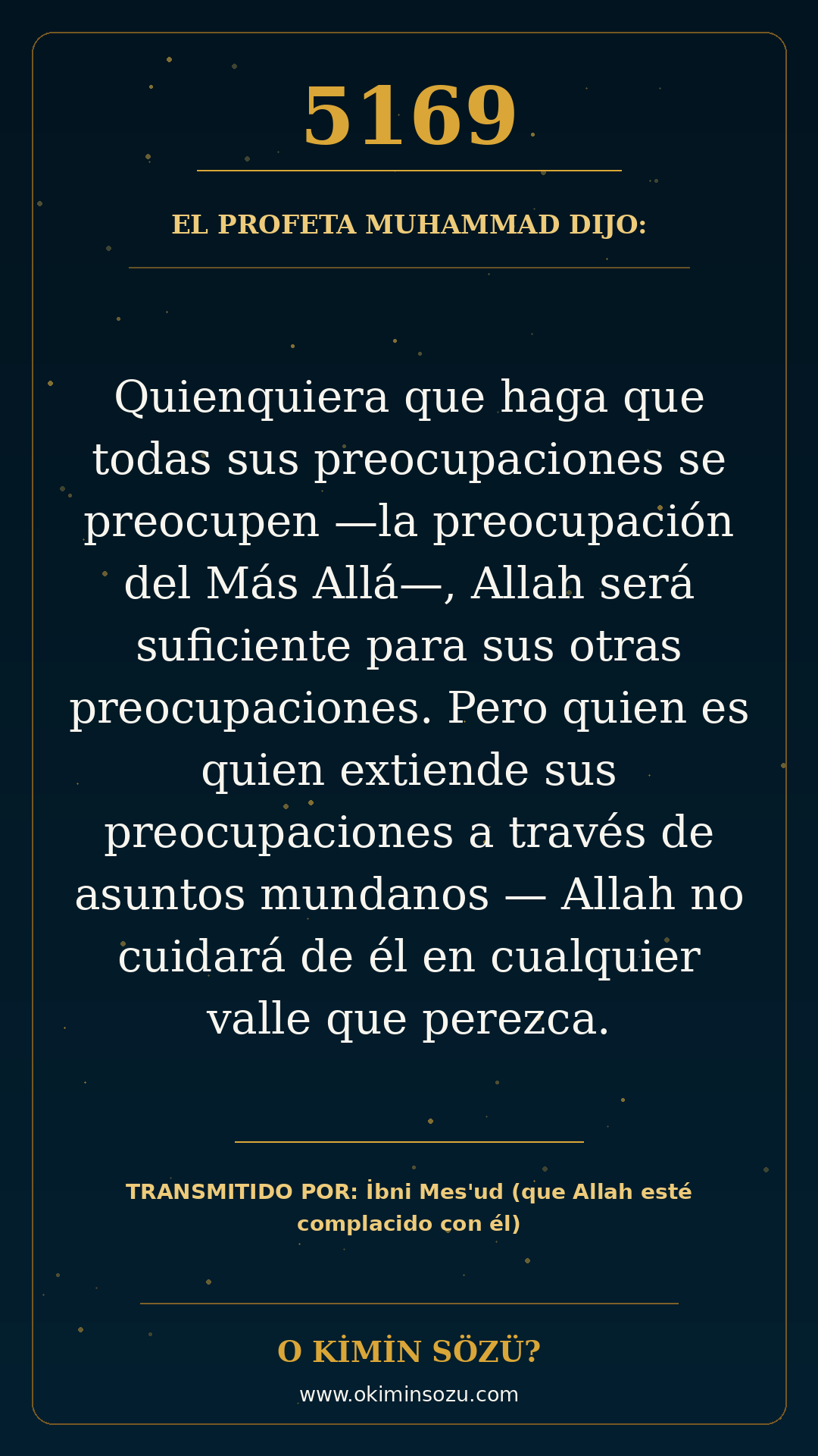 hadis 5169 es