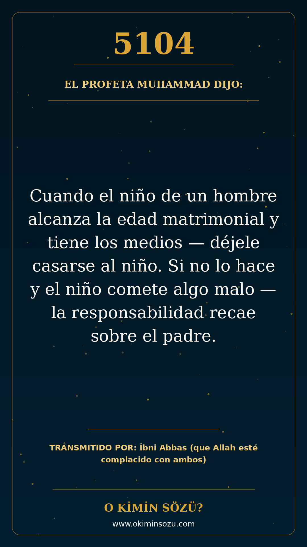 hadis 5104 es