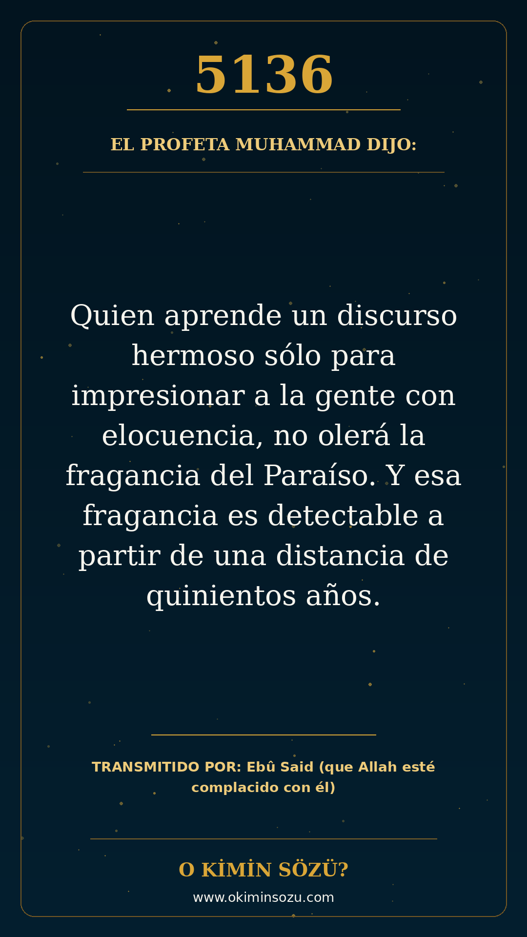 hadis 5136 es