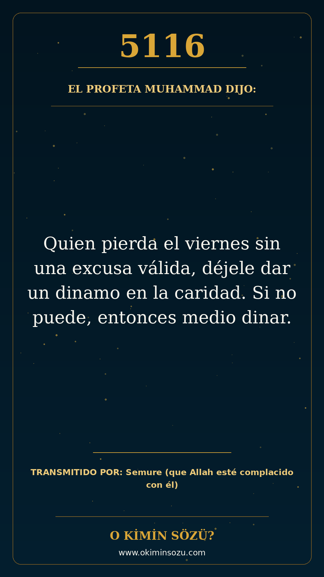 hadis 5116 es