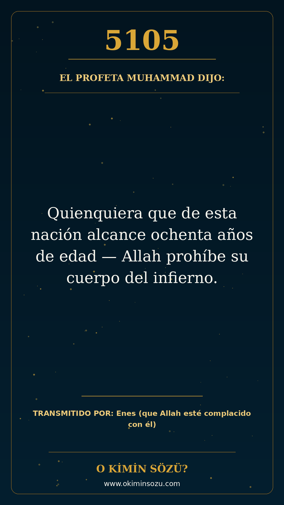 hadis 5105 es
