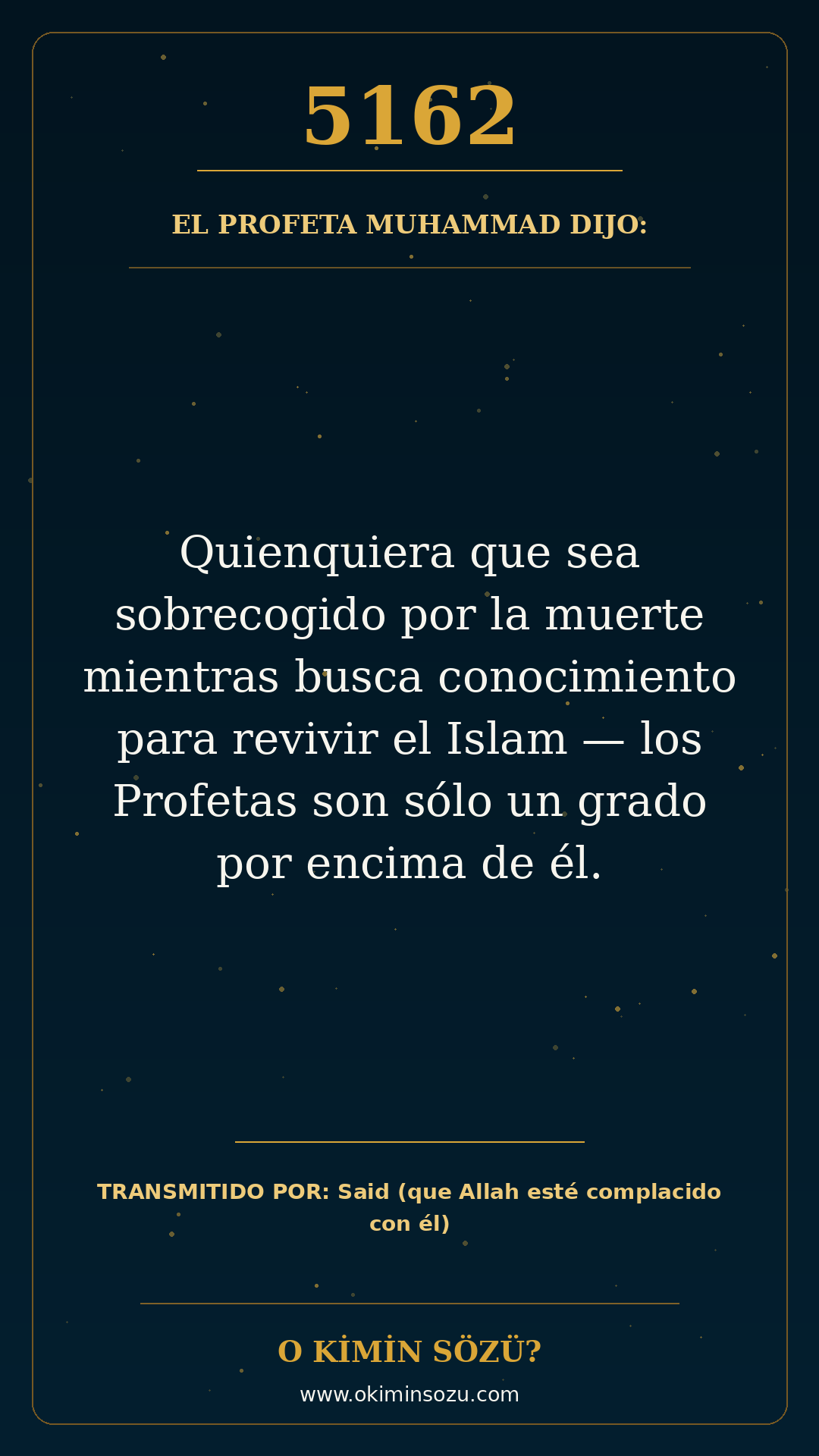 hadis 5162 es