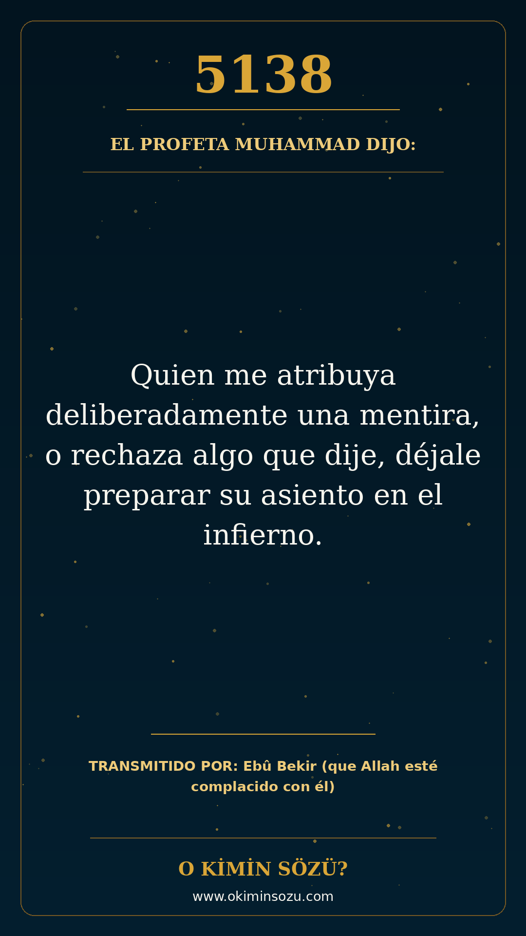 hadis 5138 es