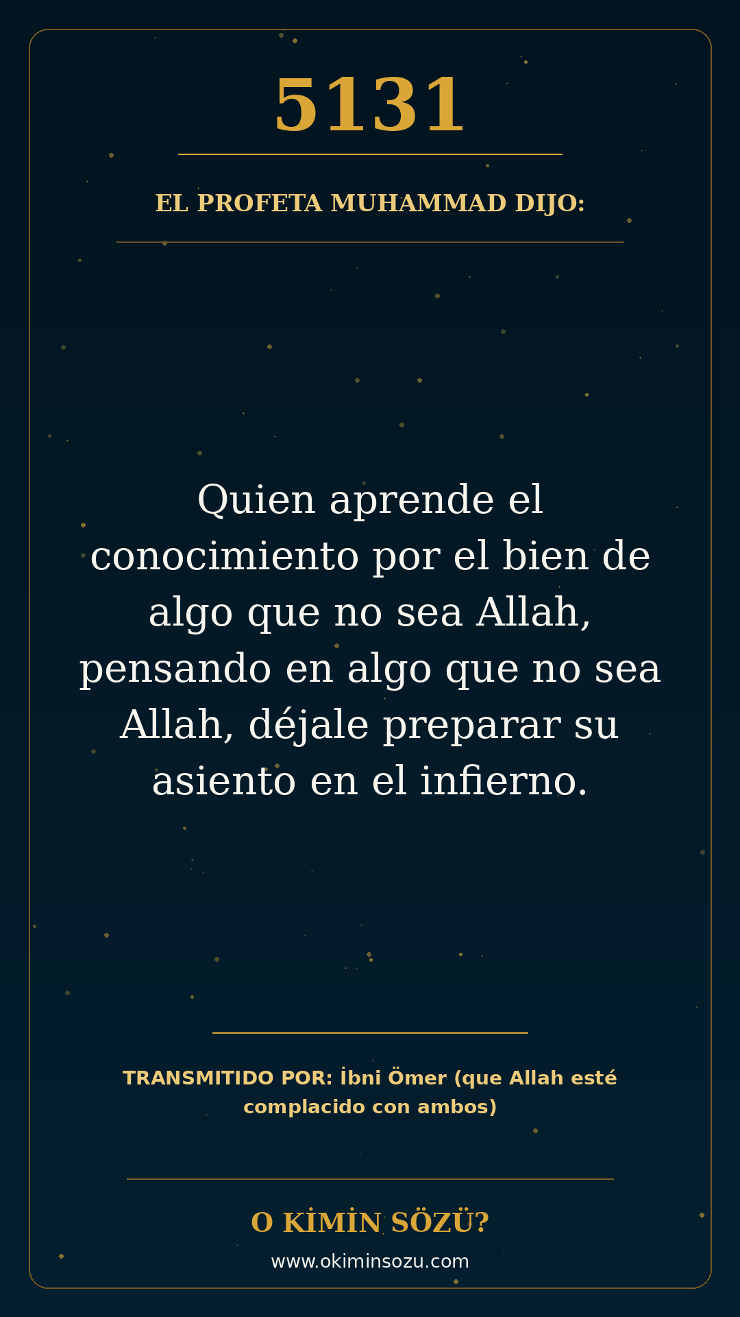 hadis 5131 es