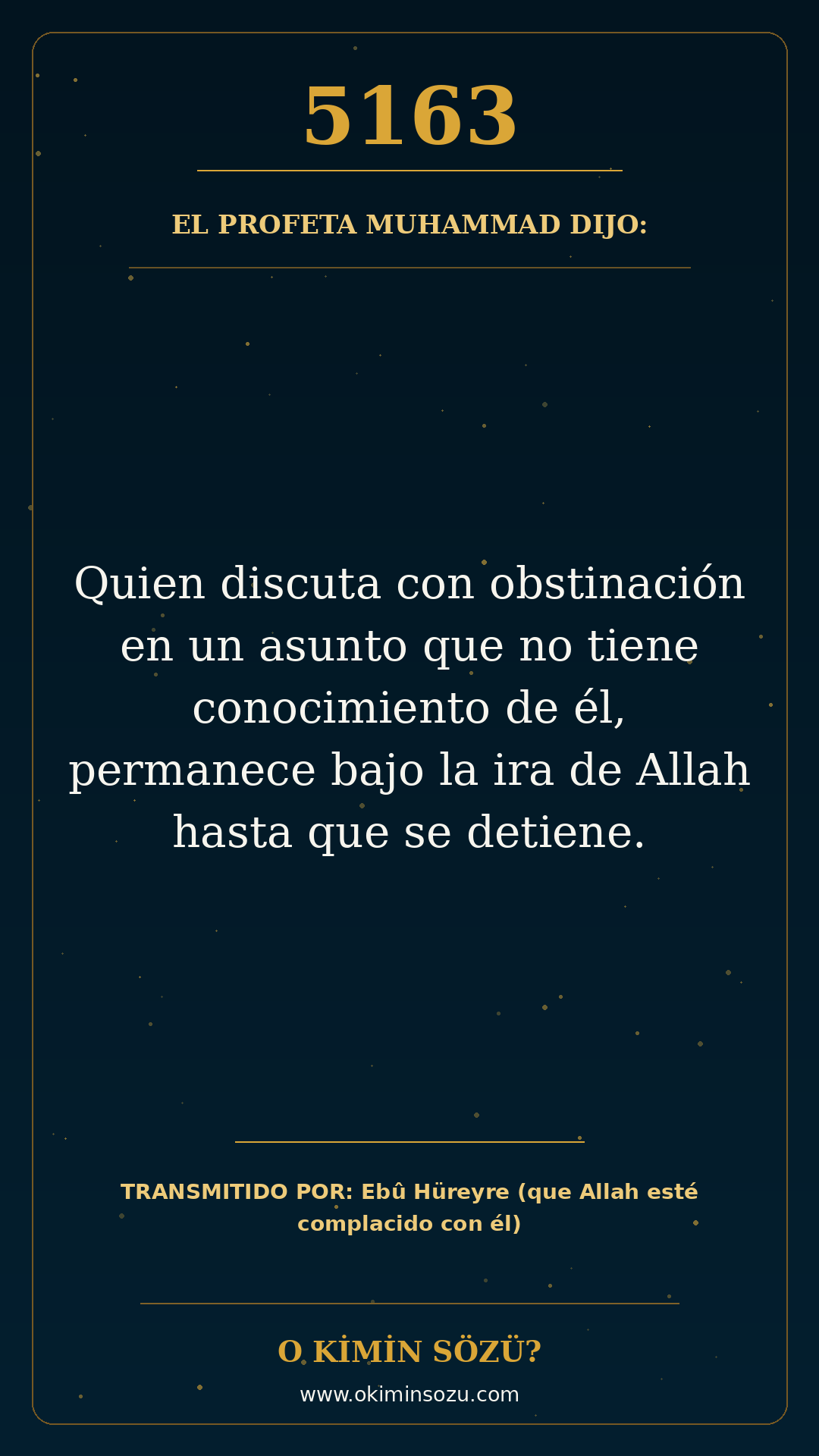hadis 5163 es