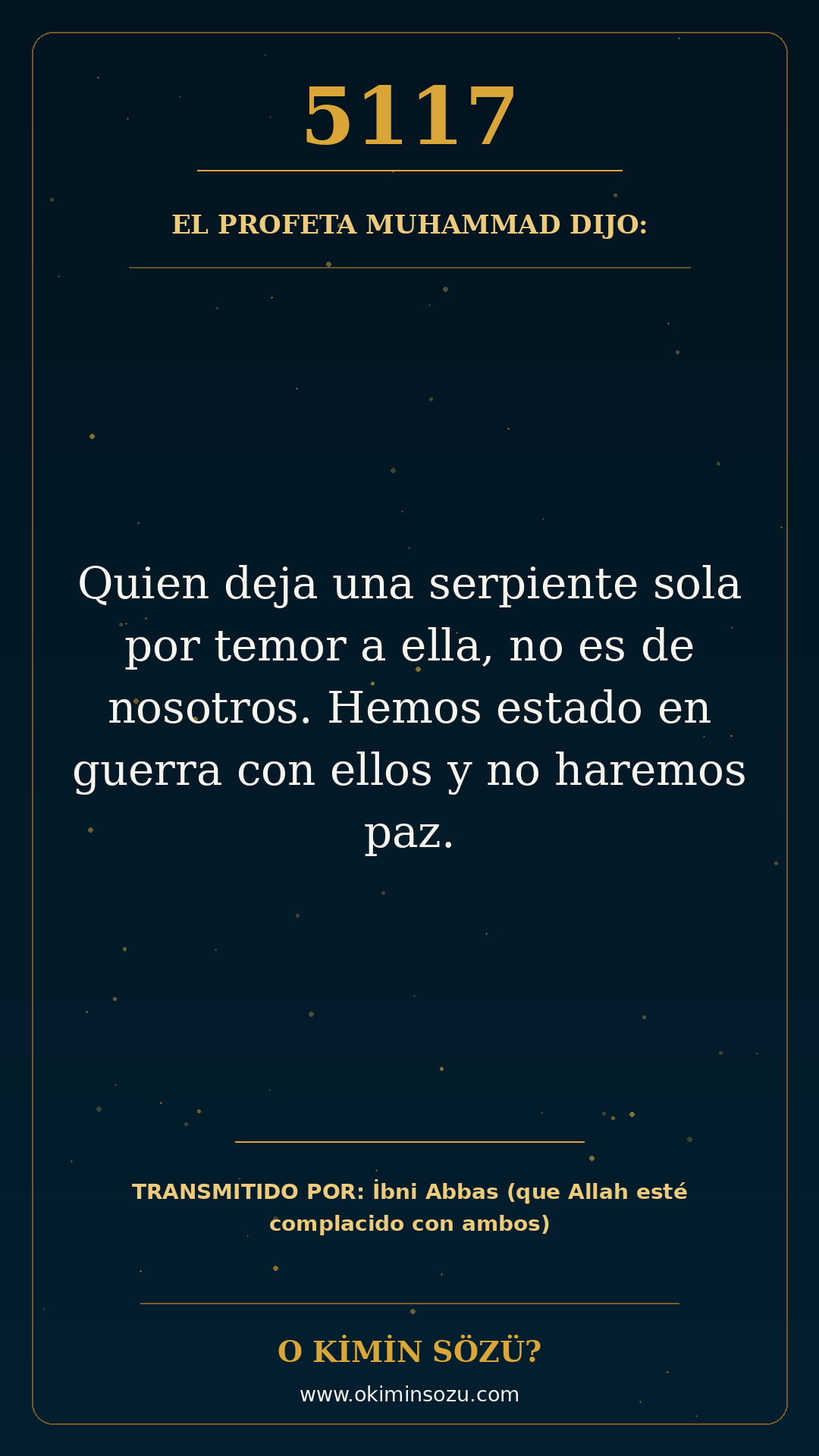 hadis 5117 es