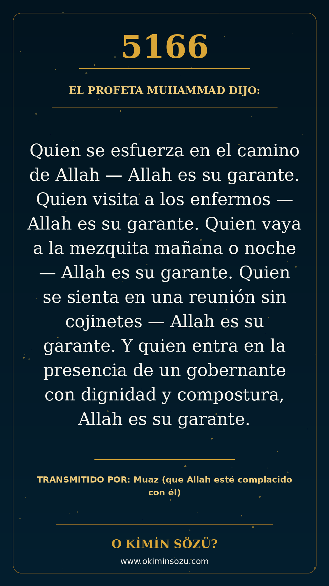 hadis 5166 es