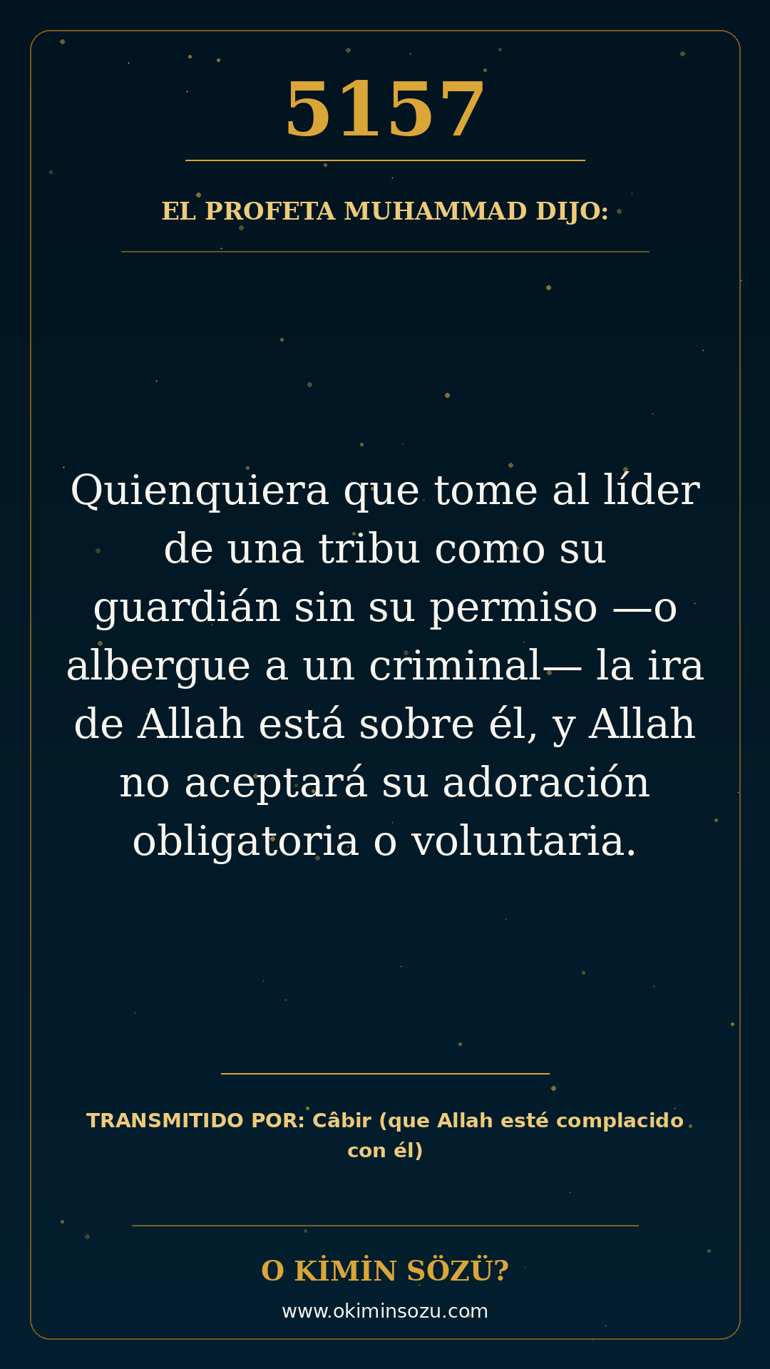 hadis 5157 es