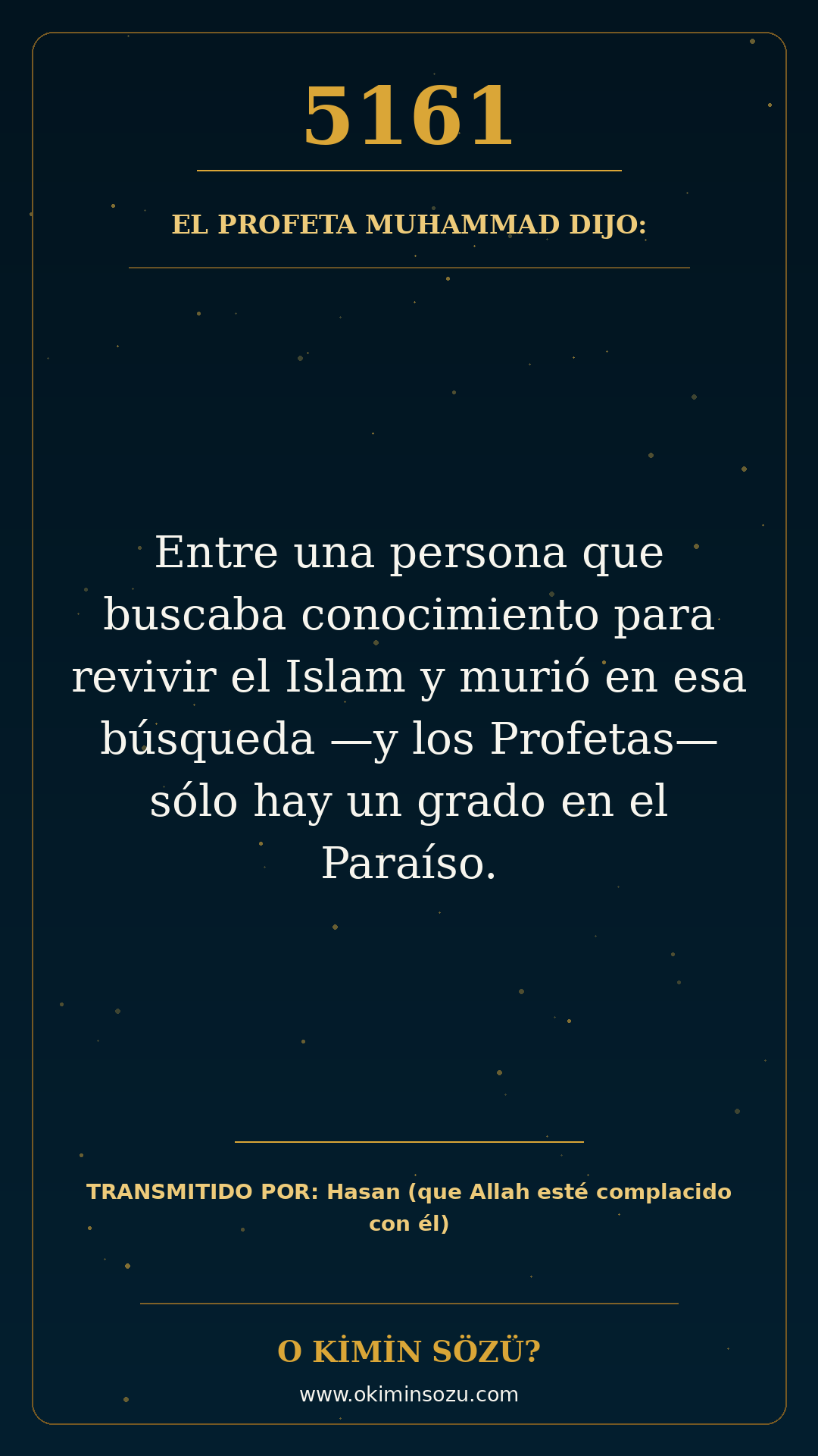 hadis 5161 es