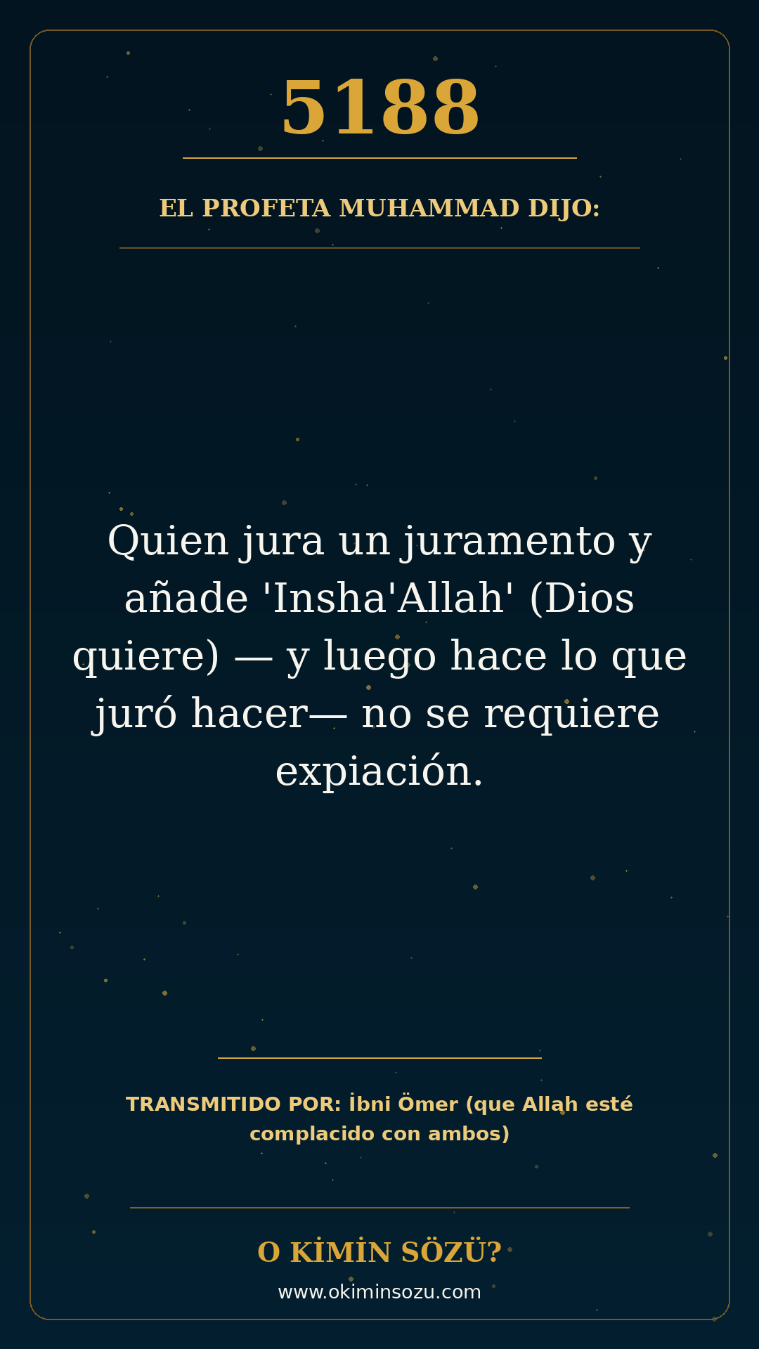 hadis 5188 es