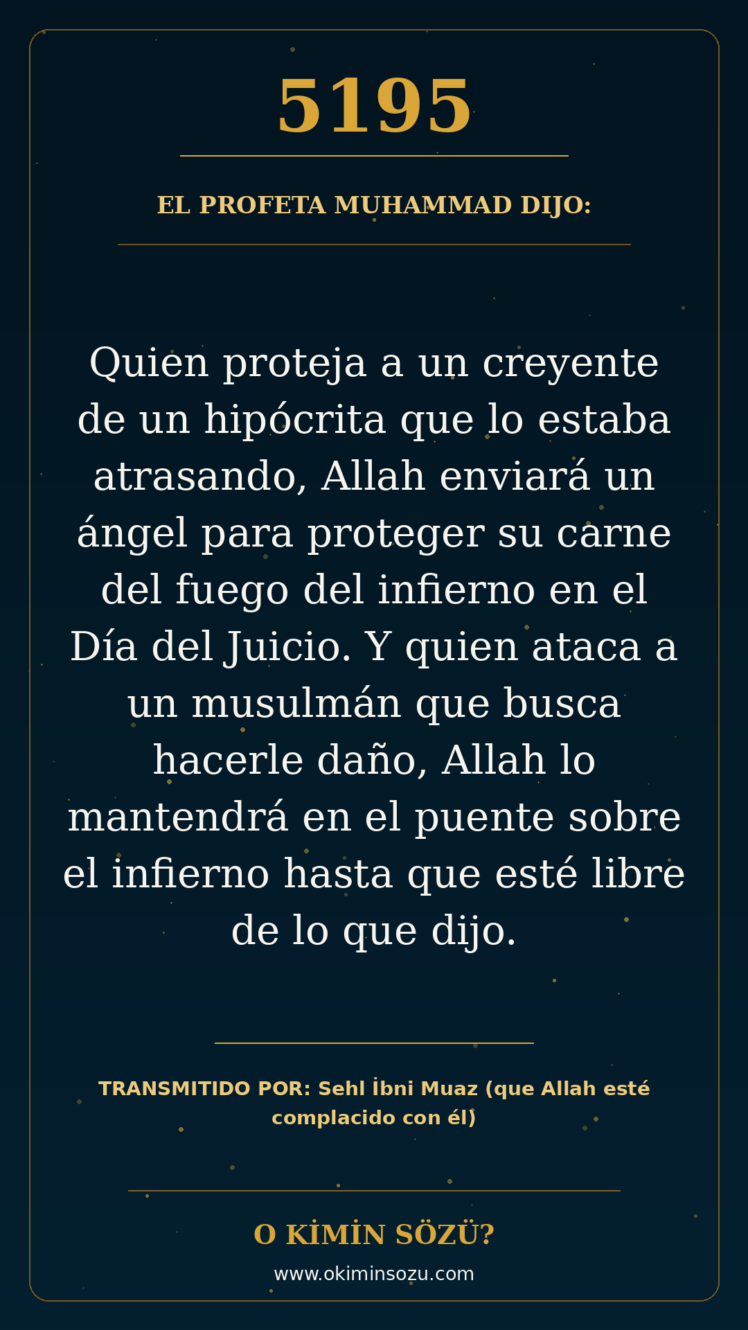 hadis 5195 es