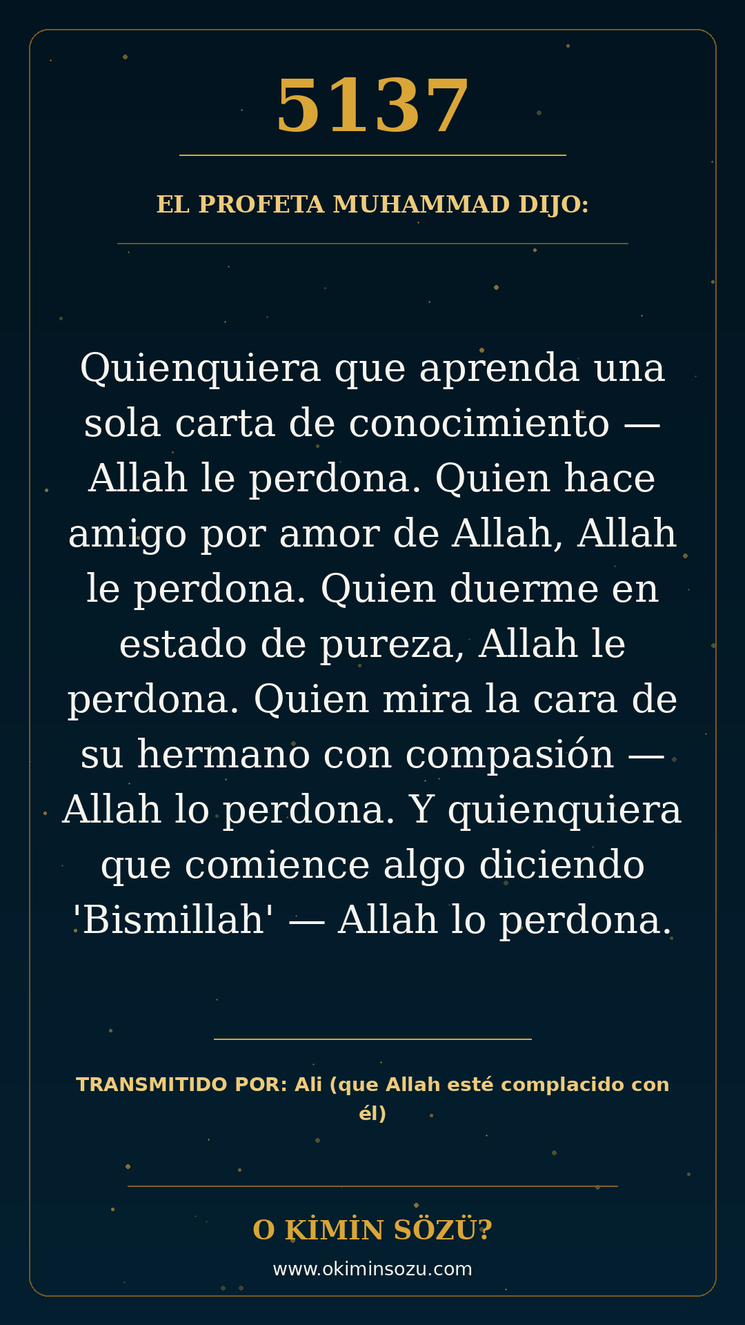hadis 5137 es