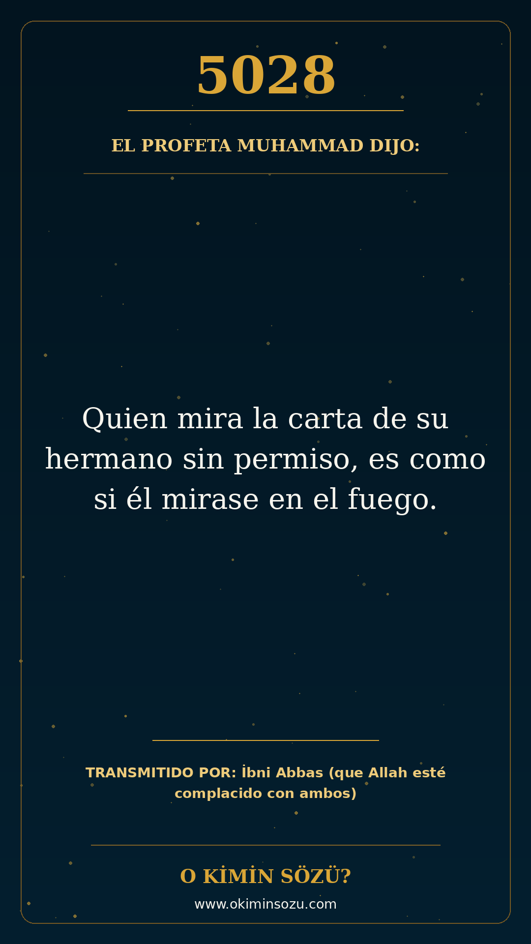 hadis 5028 es