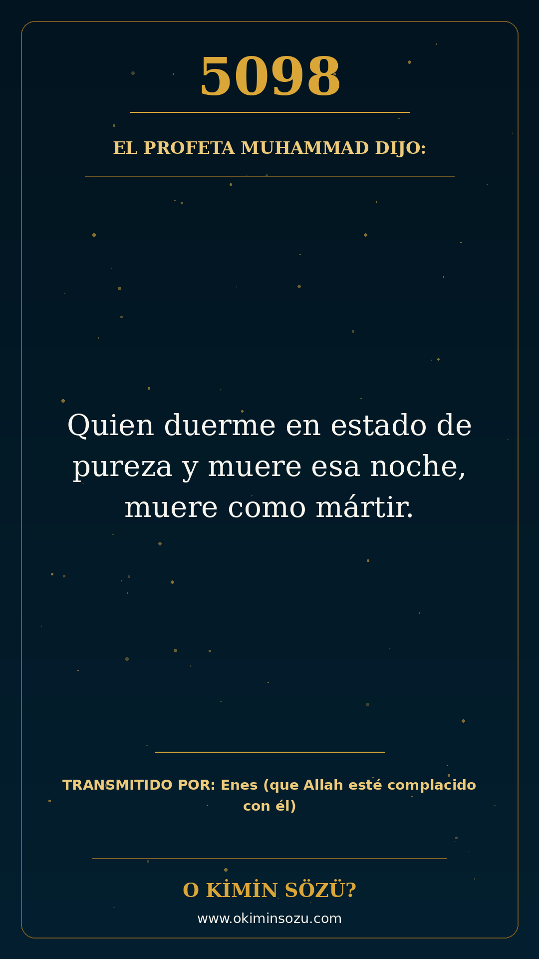 hadis 5098 es