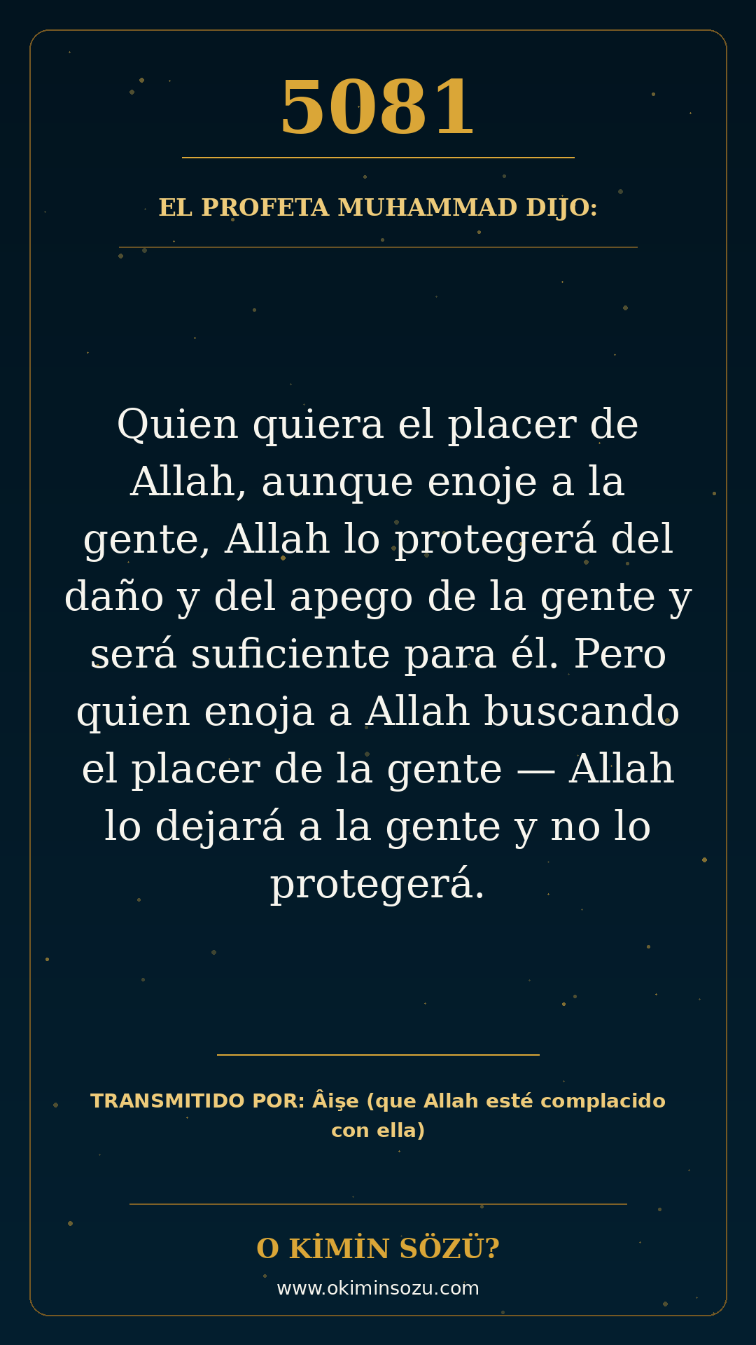 hadis 5081 es