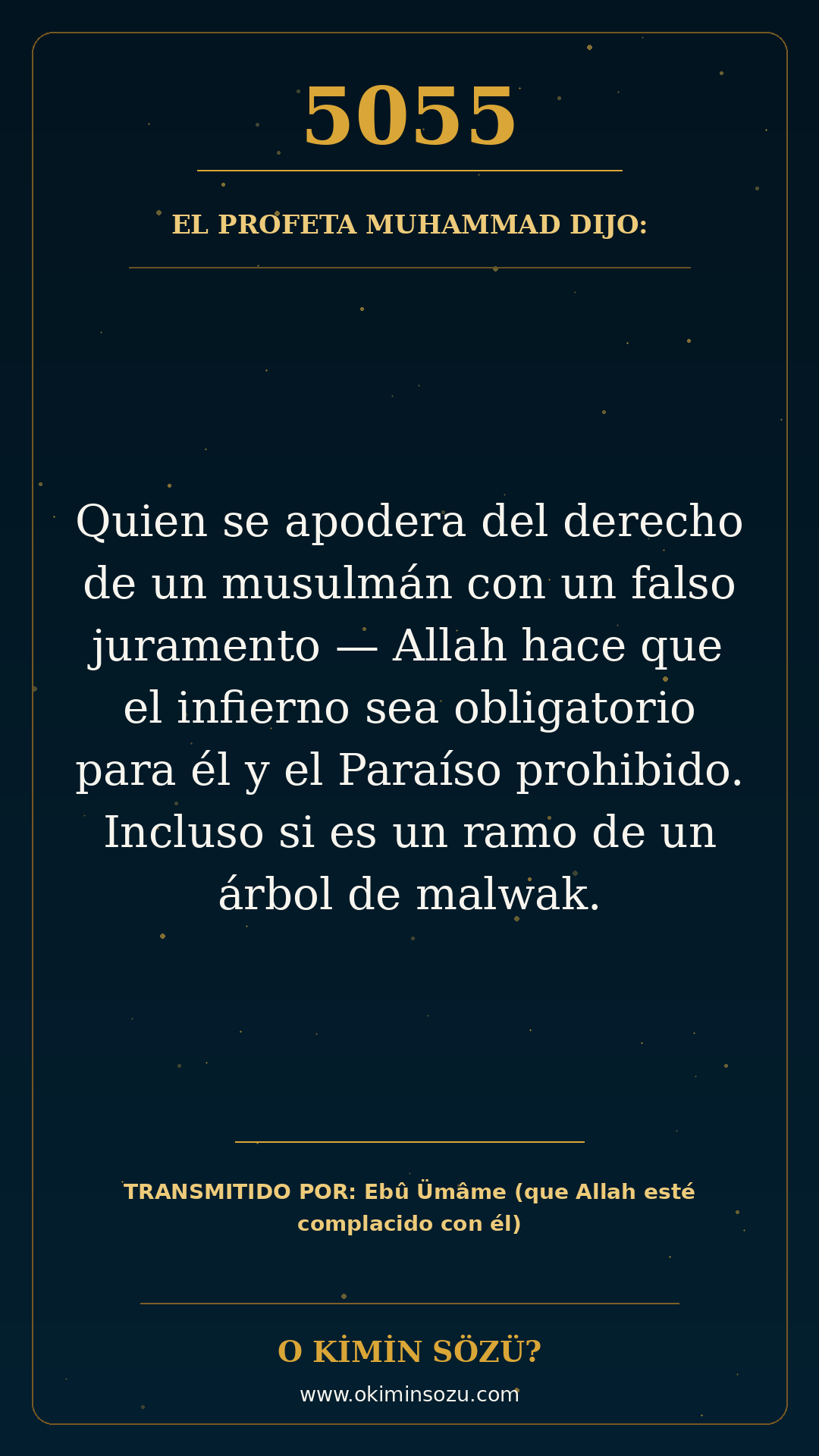 hadis 5055 es