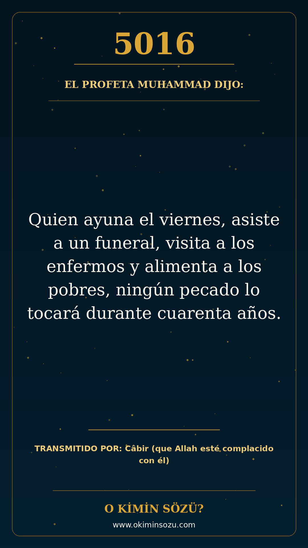 hadis 5016 es