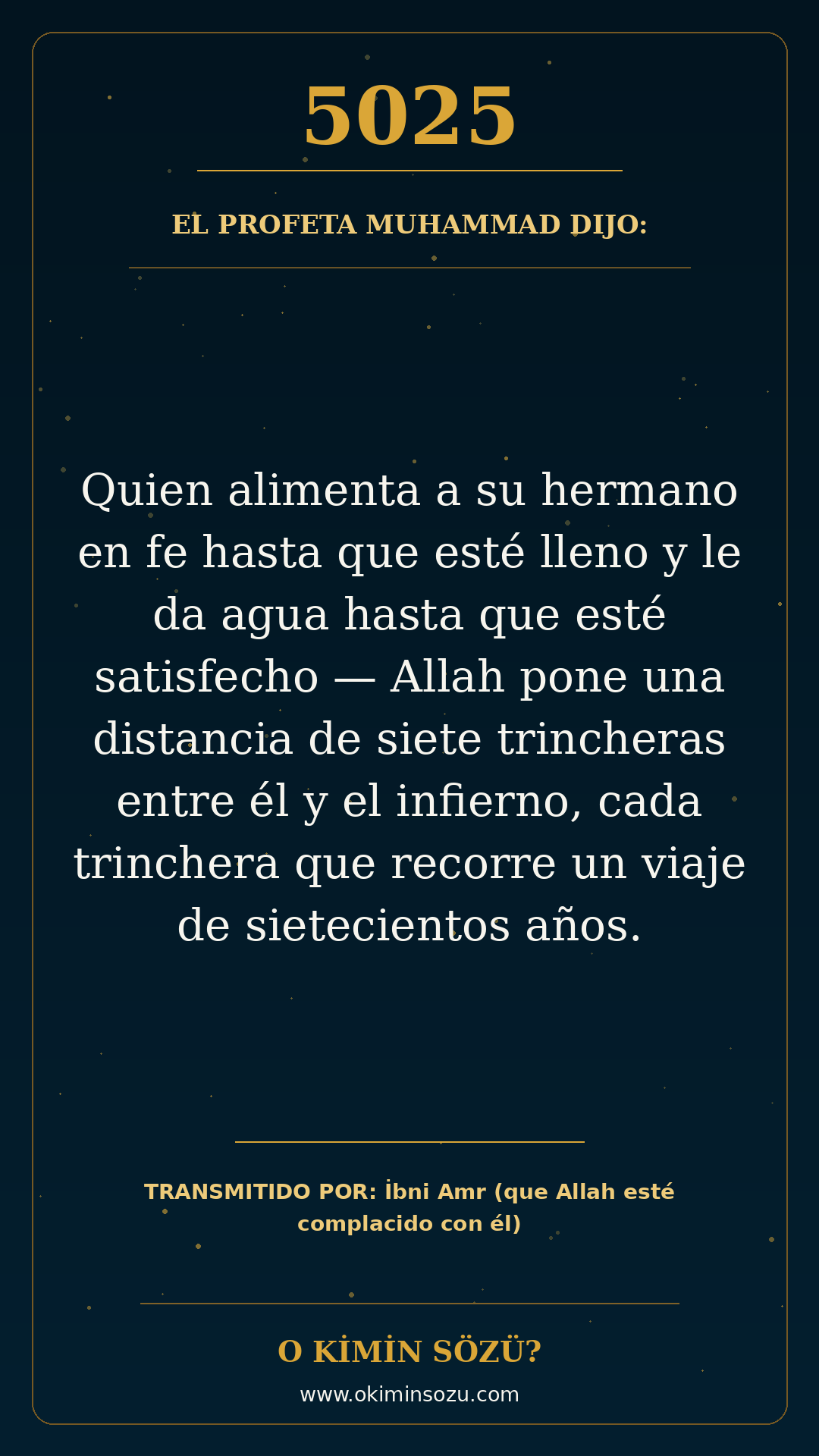 hadis 5025 es