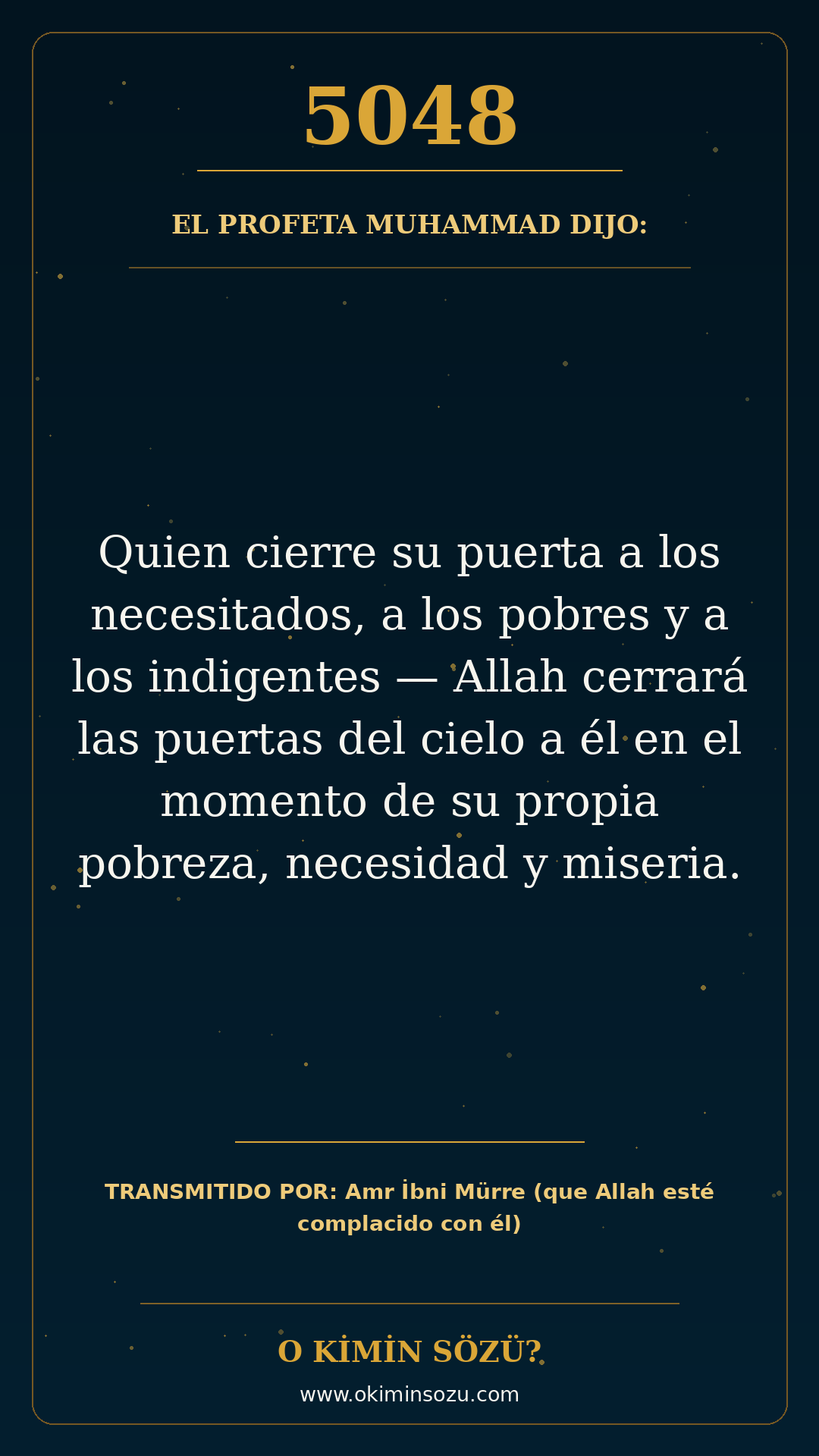 hadis 5048 es