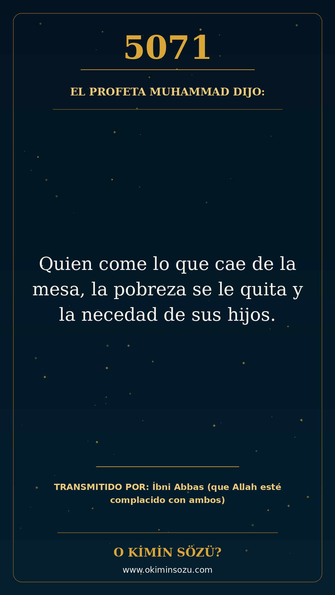 hadis 5071 es