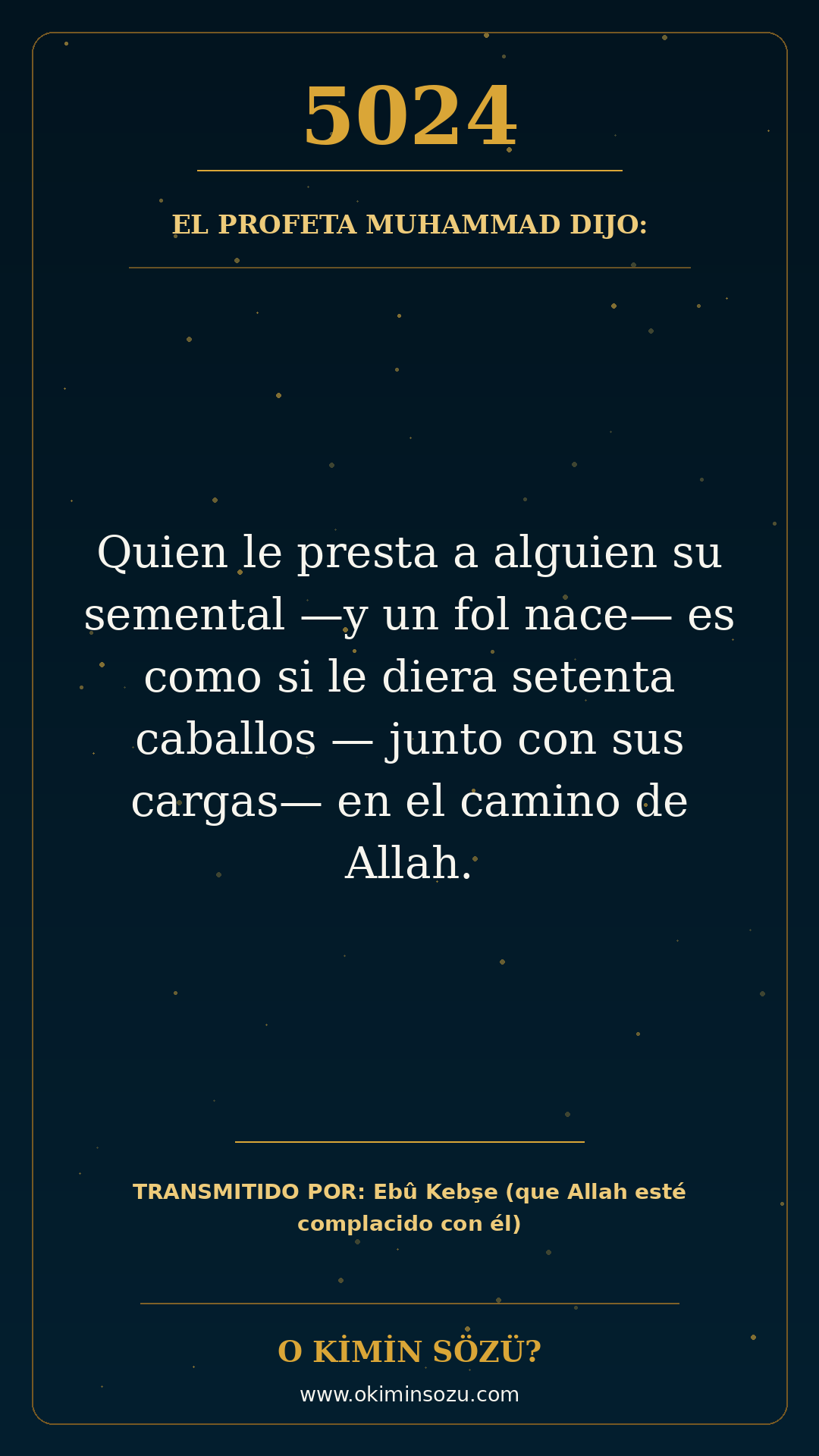 hadis 5024 es
