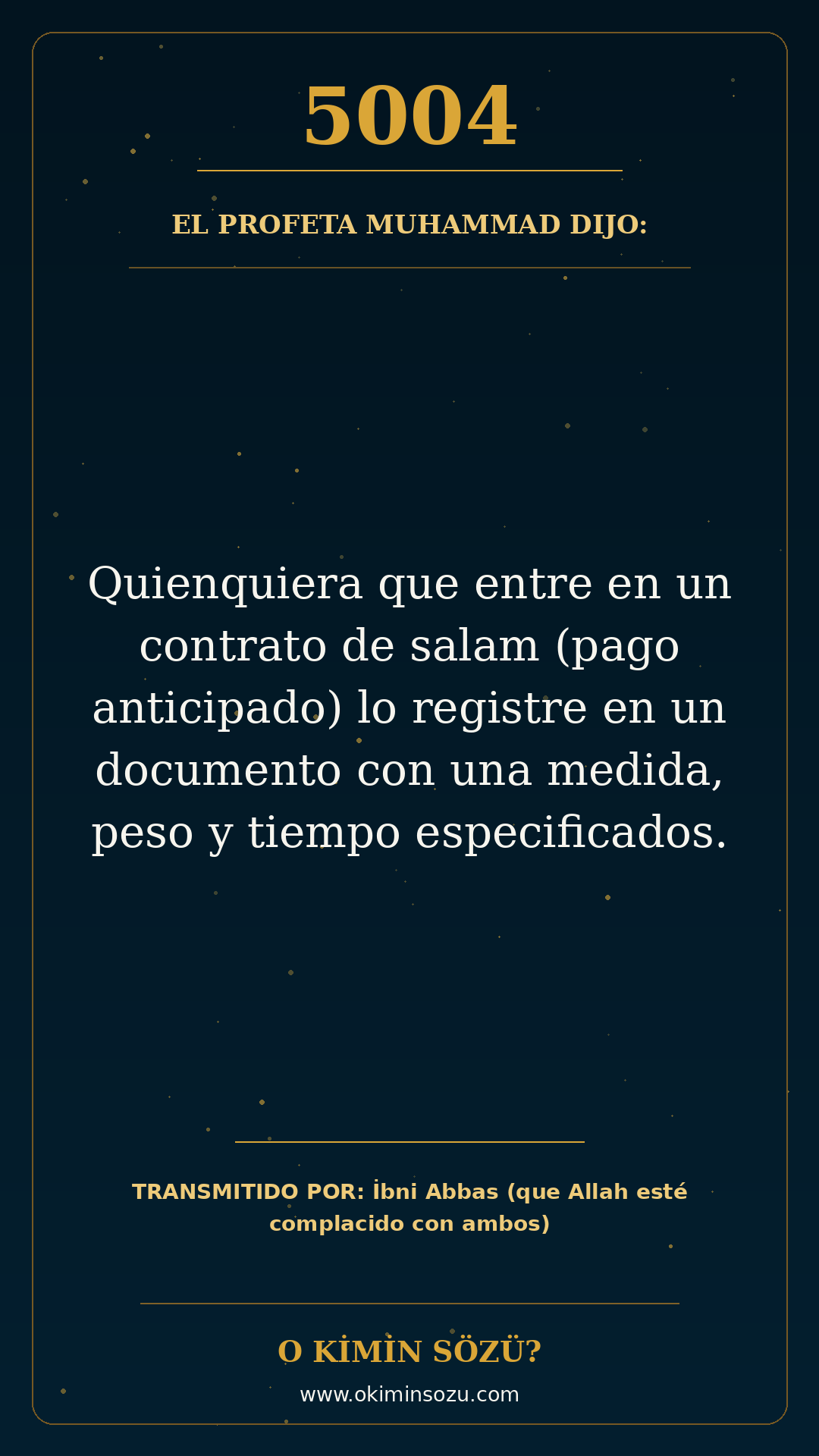hadis 5004 es