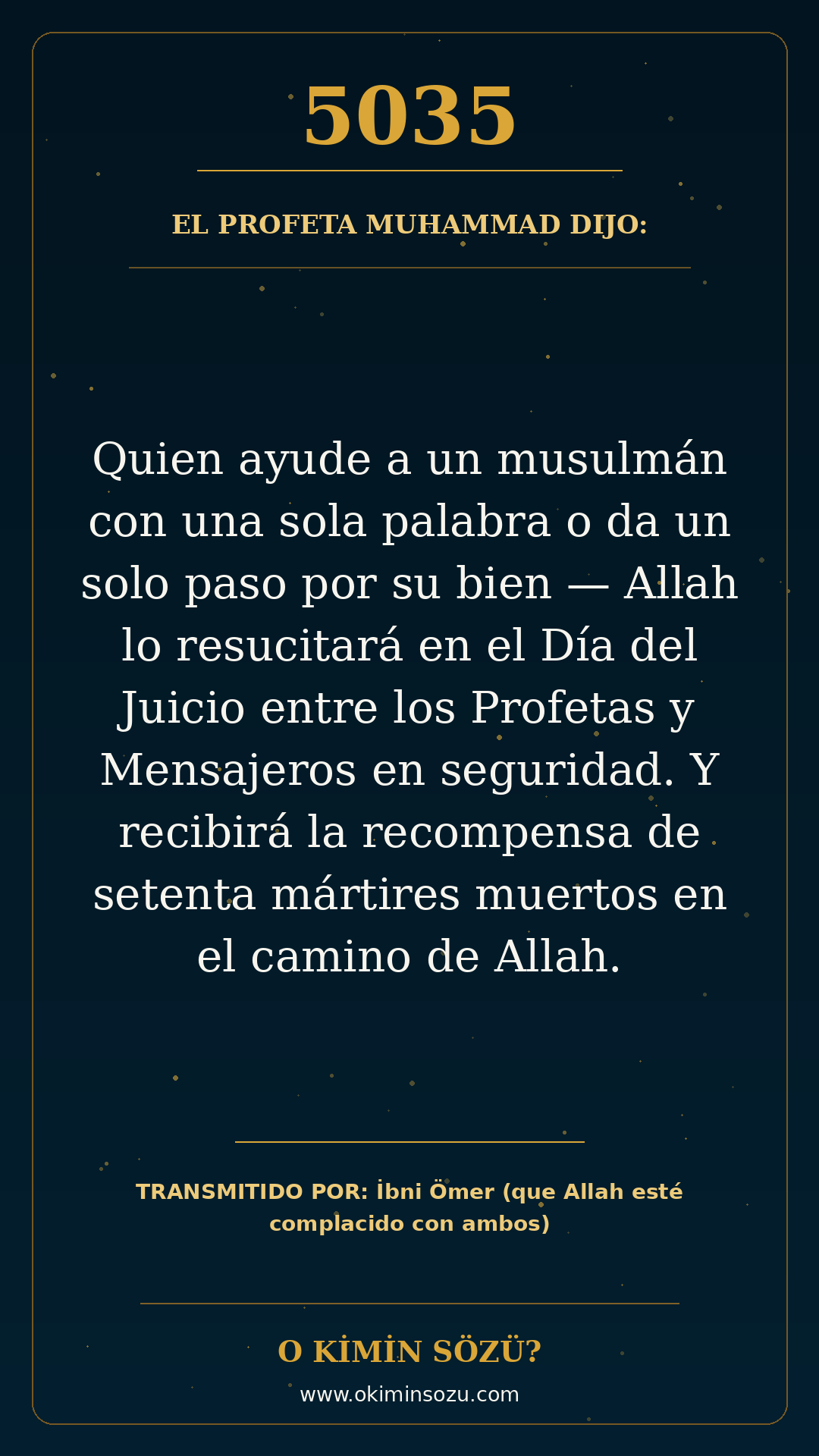hadis 5035 es