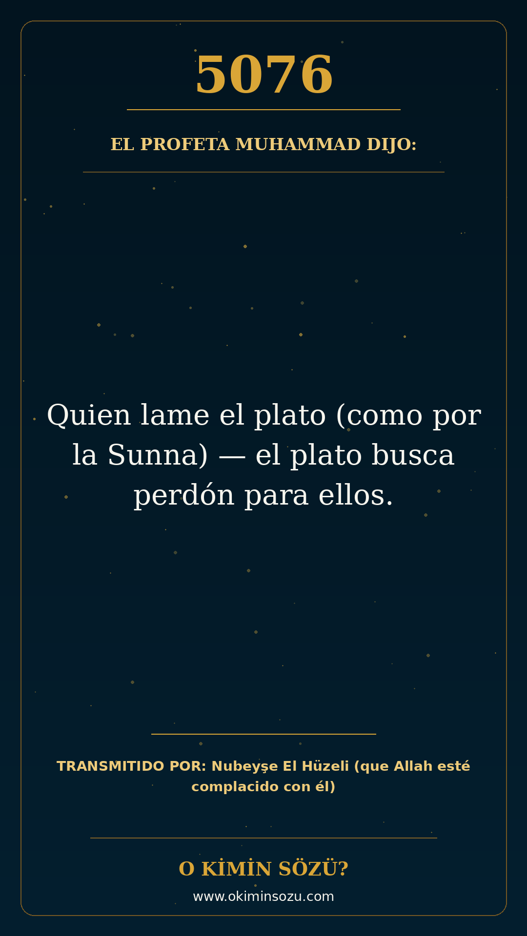 hadis 5076 es