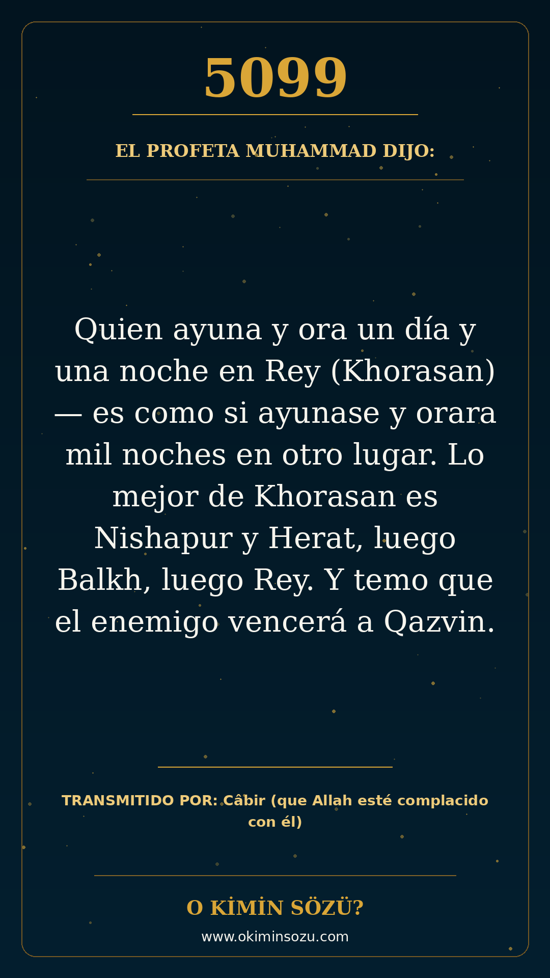 hadis 5099 es
