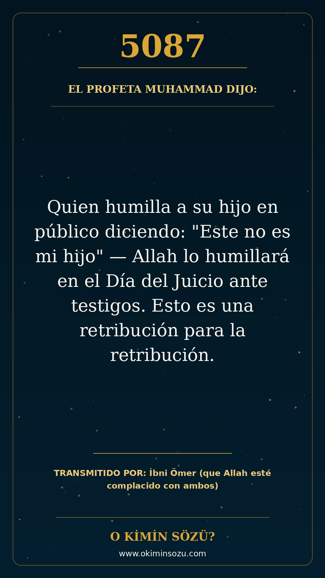 hadis 5087 es