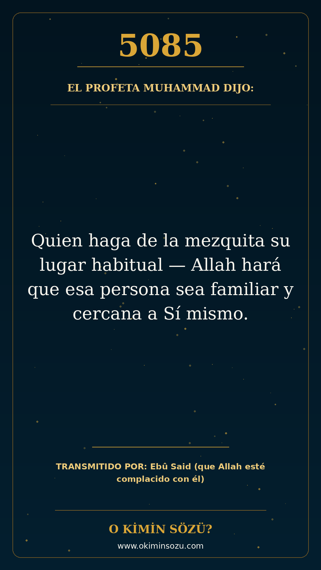 hadis 5085 es