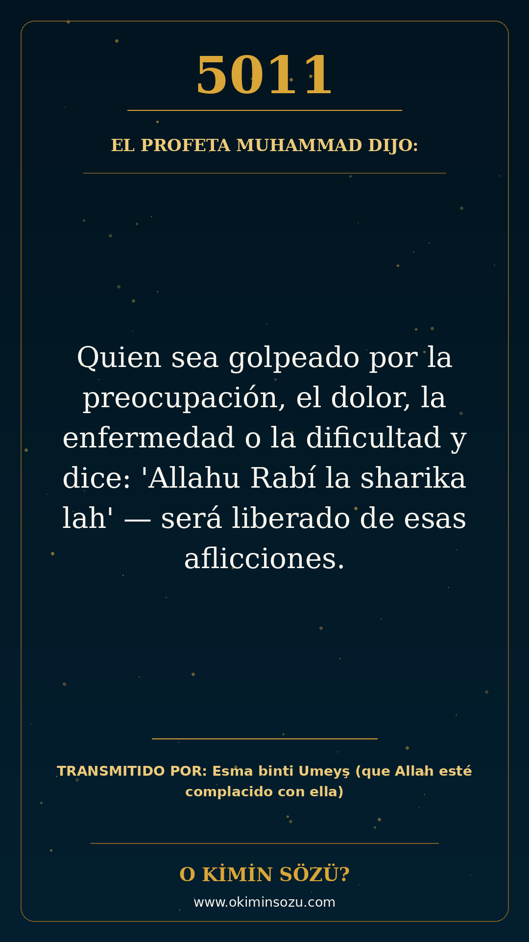 hadis 5011 es
