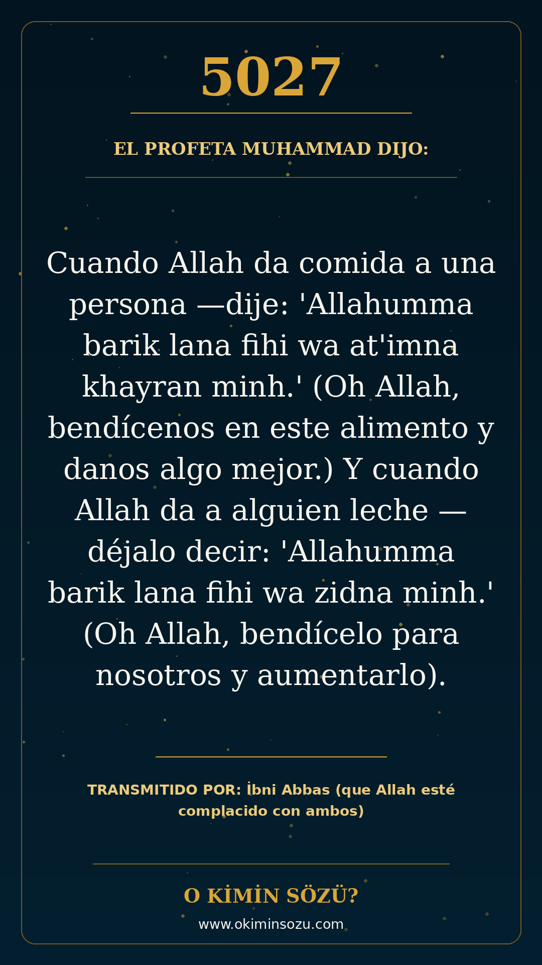 hadis 5027 es