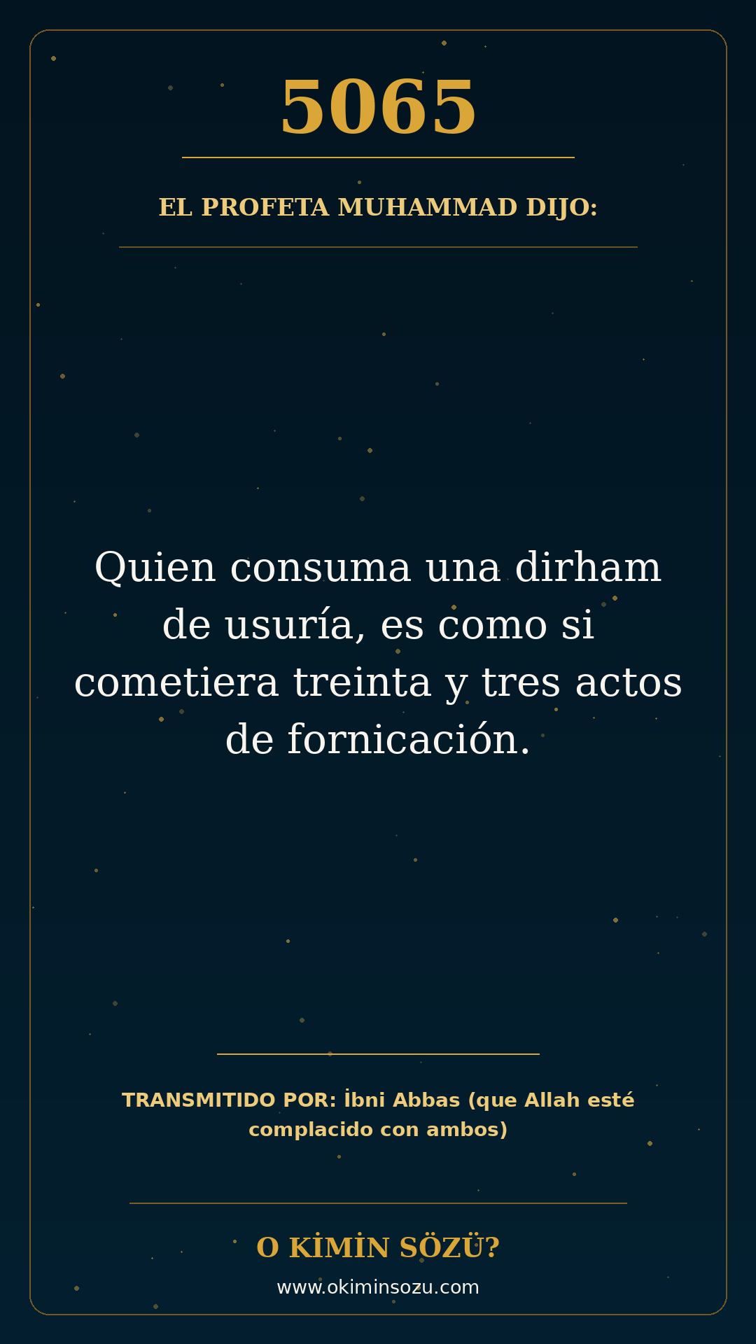 hadis 5065 es