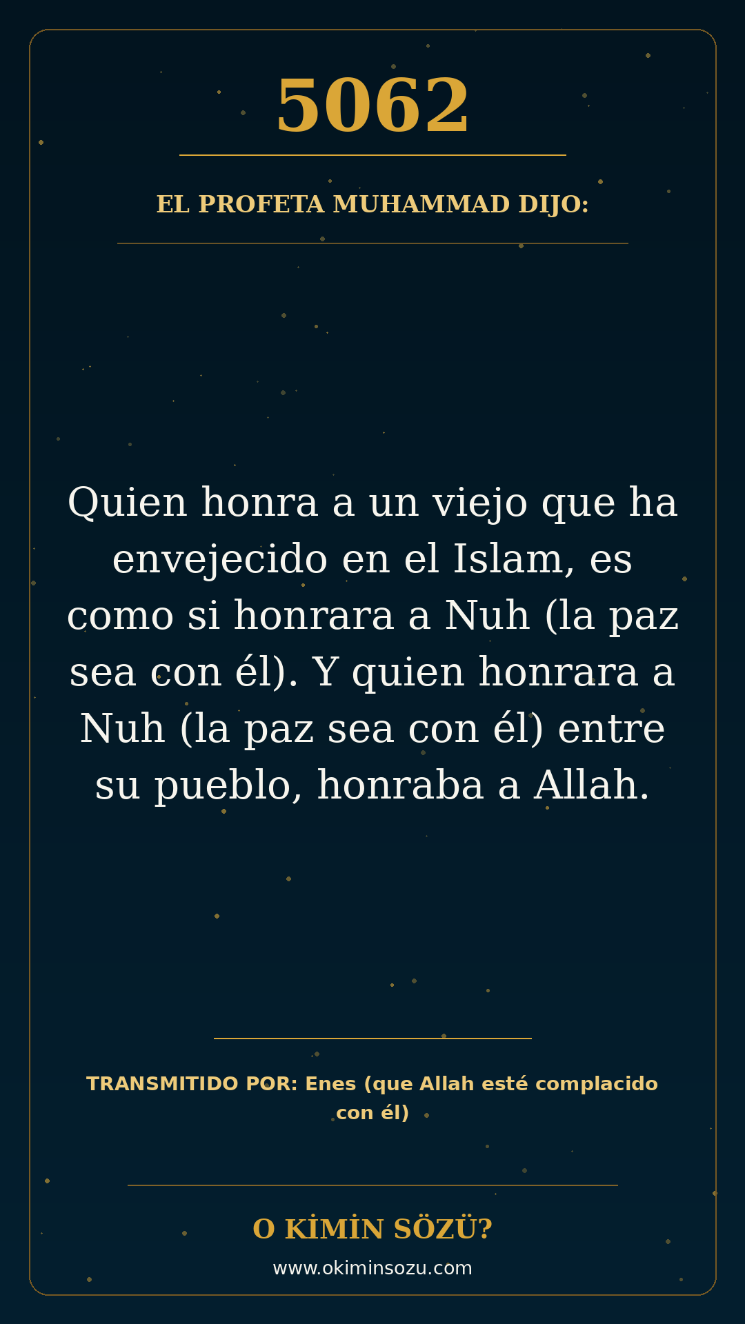 hadis 5062 es