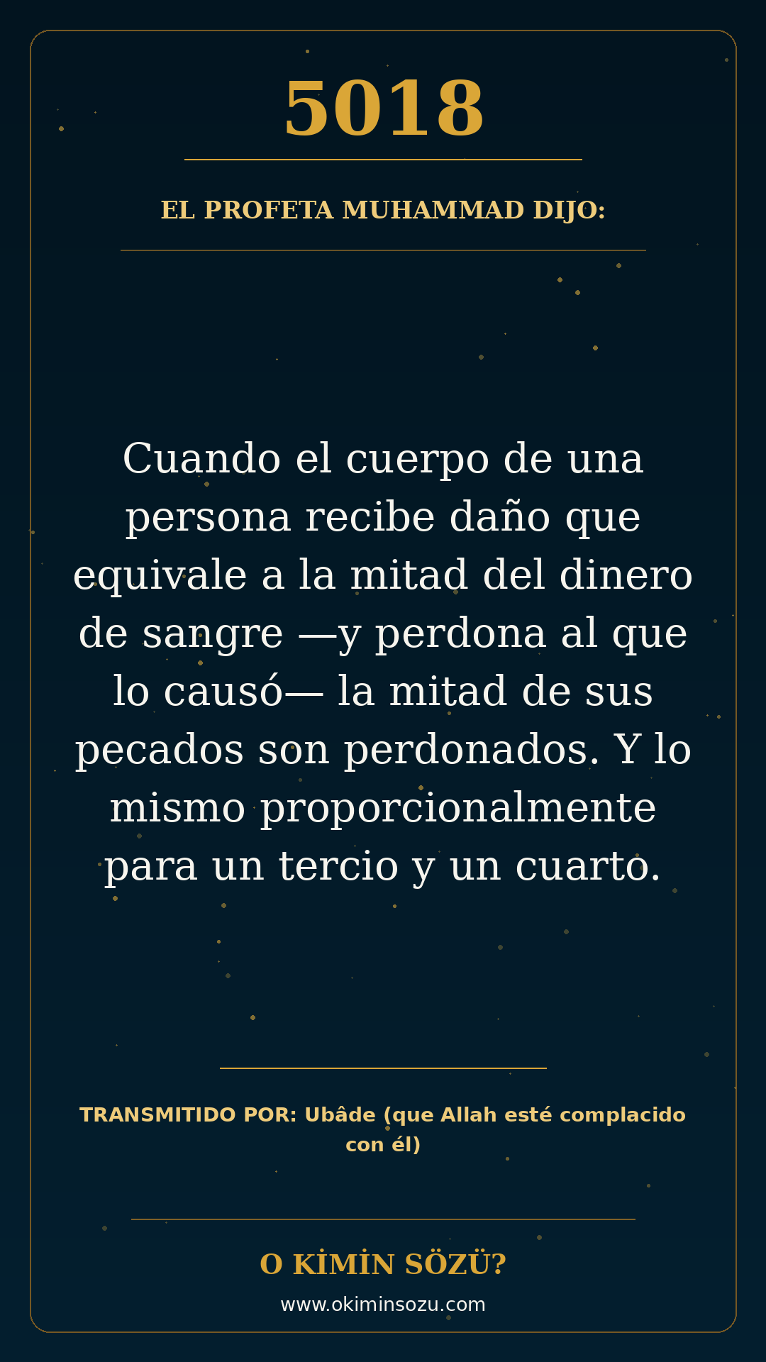 hadis 5018 es