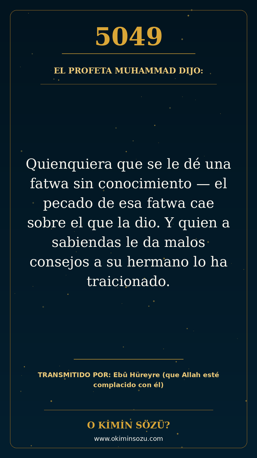 hadis 5049 es